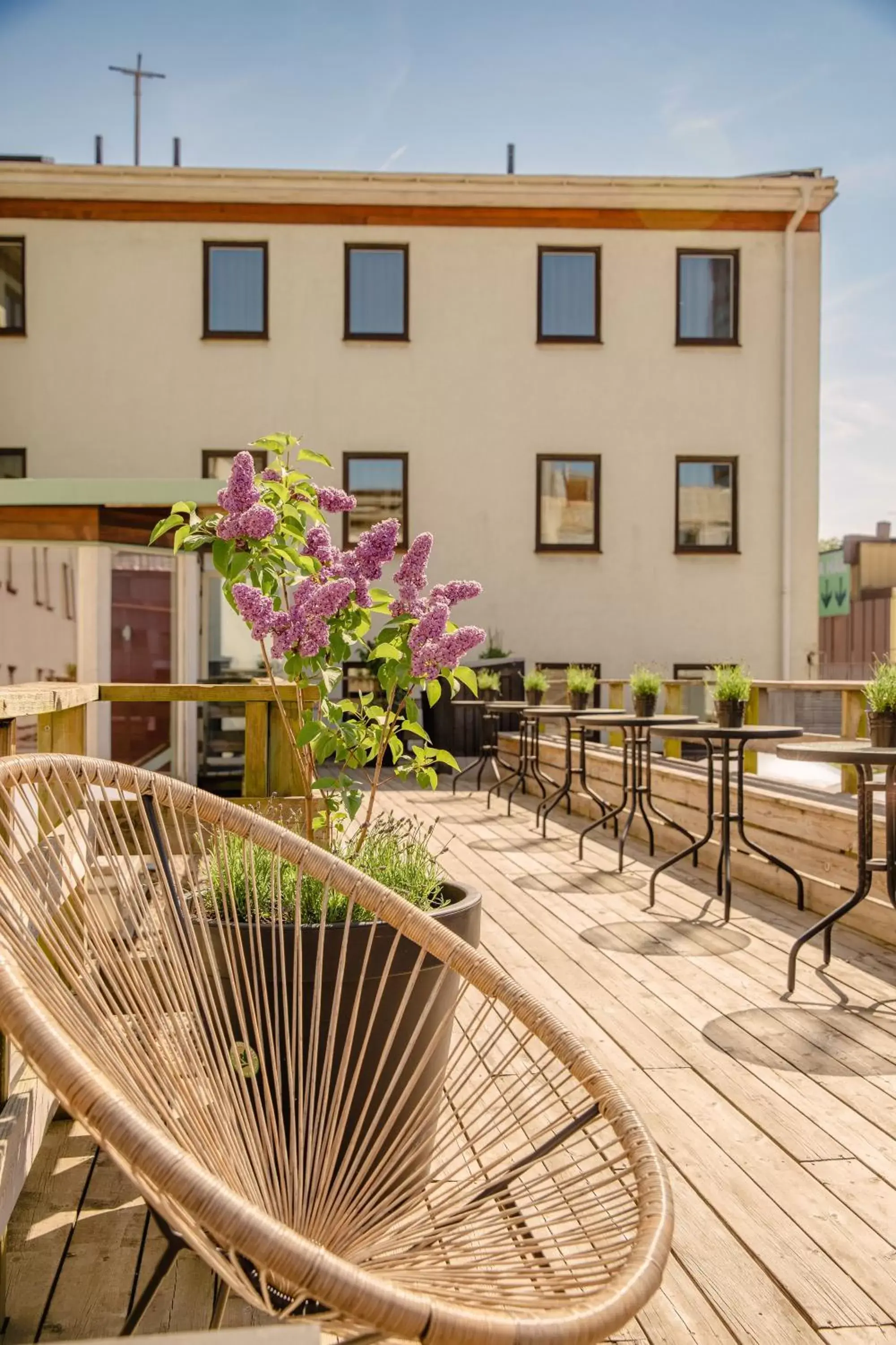 Balcony/Terrace in Spar Hotel Gårda