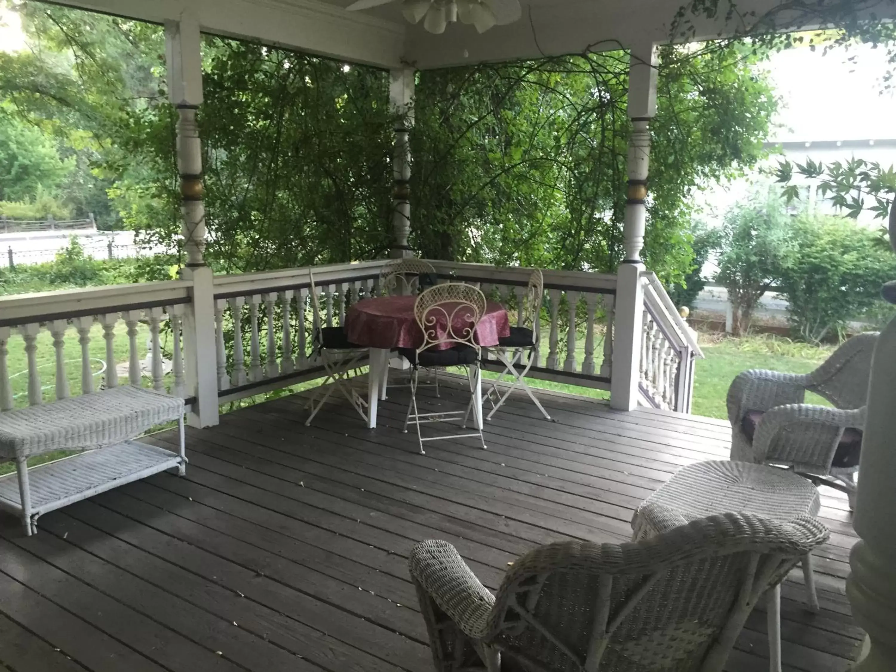 Balcony/Terrace in The Whitmore Inn