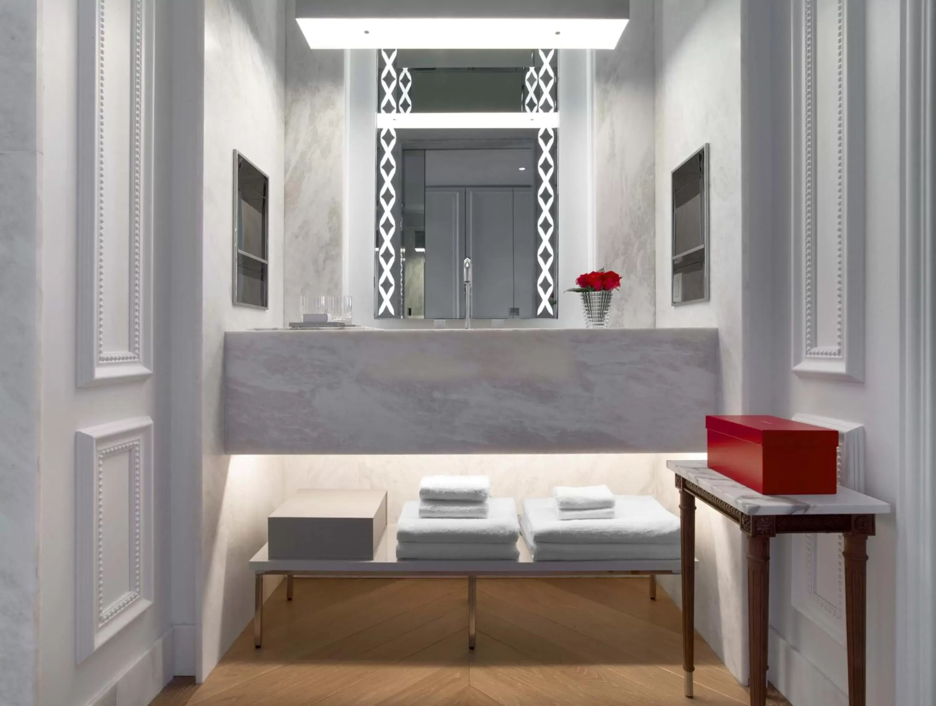 Toilet in Baccarat Hotel and Residences New York