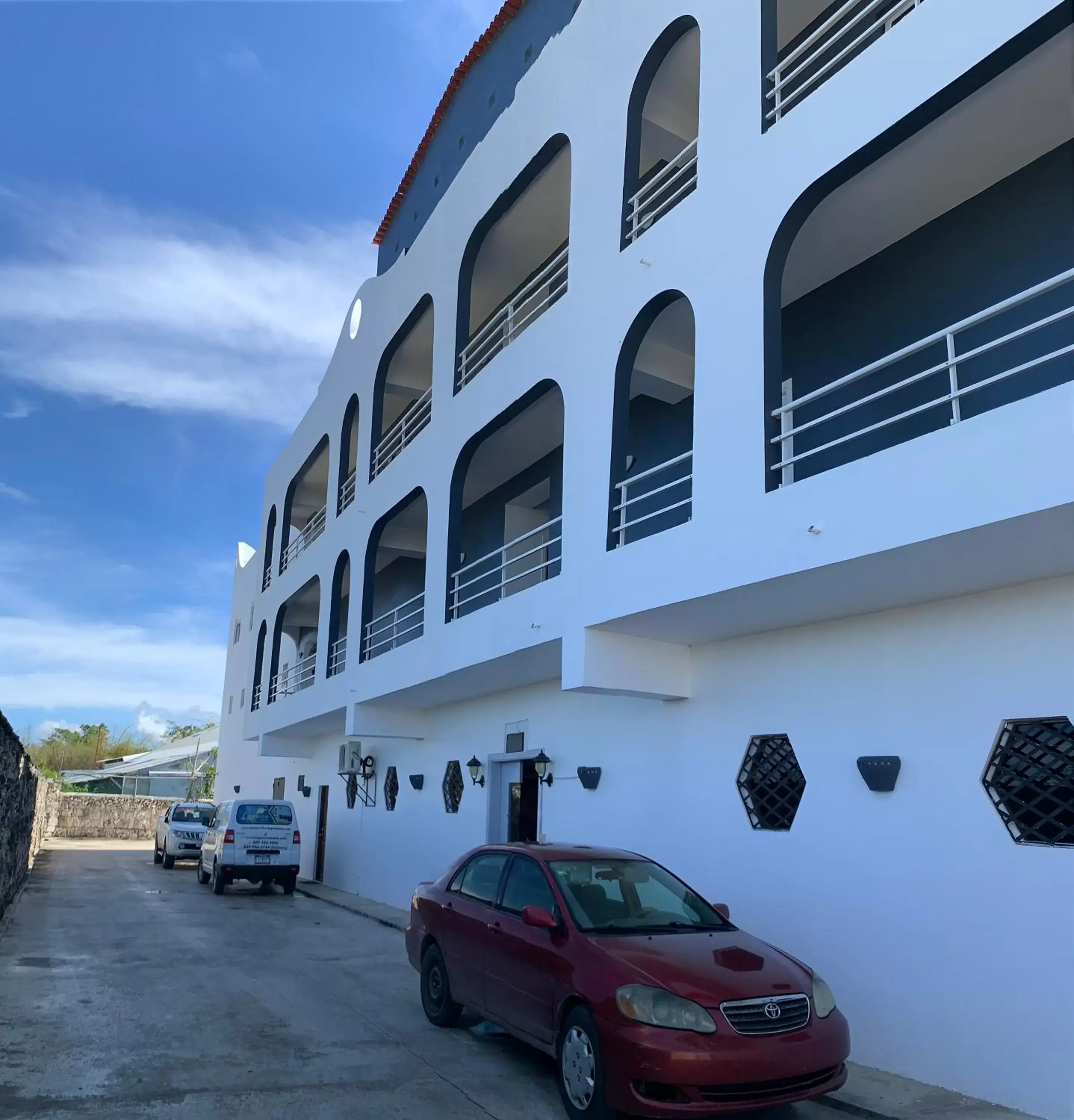 Property Building in Hotel Capriccio Mare y Restaurante