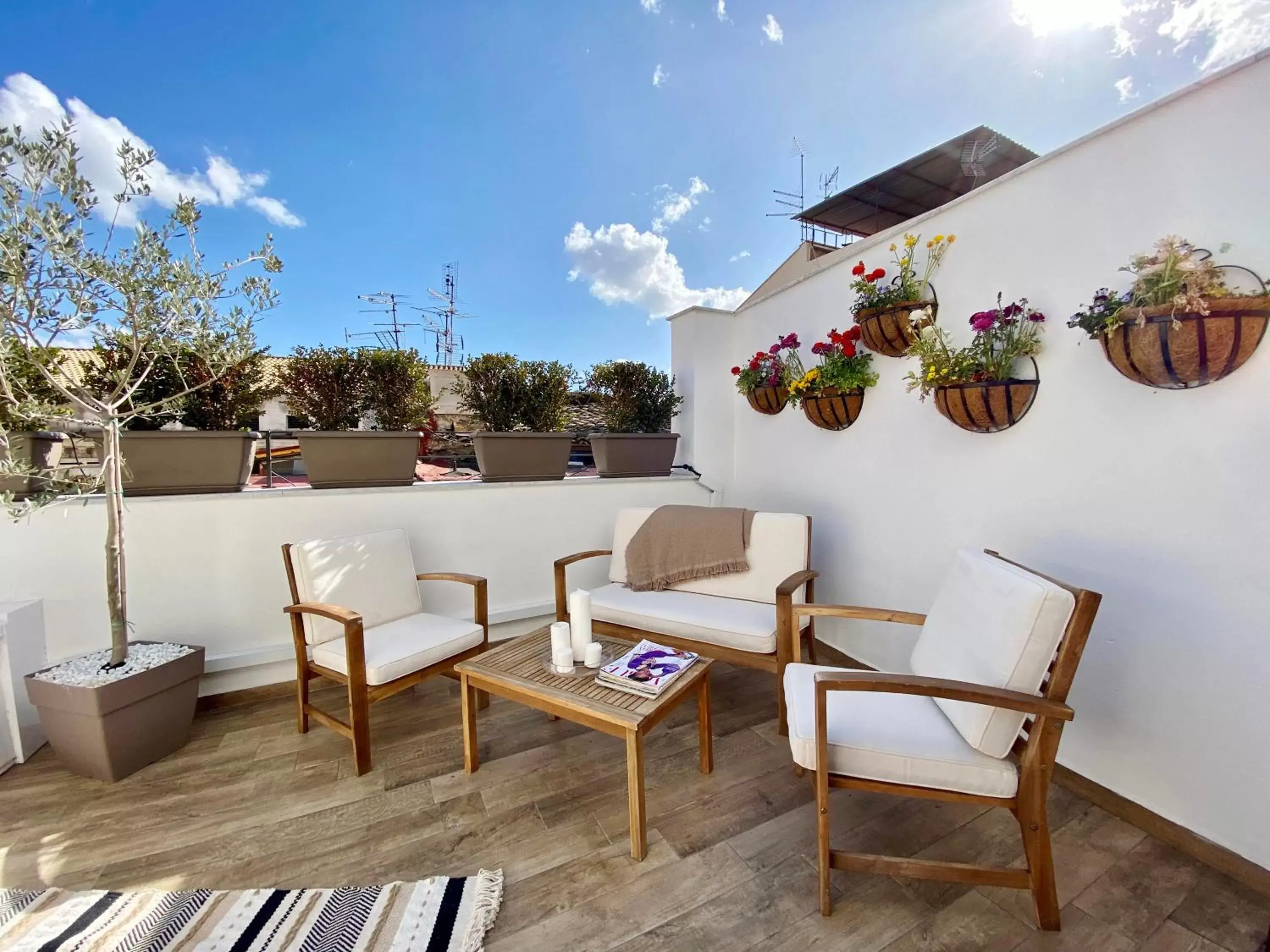 Patio in Casa Nostra Boutique Hotel