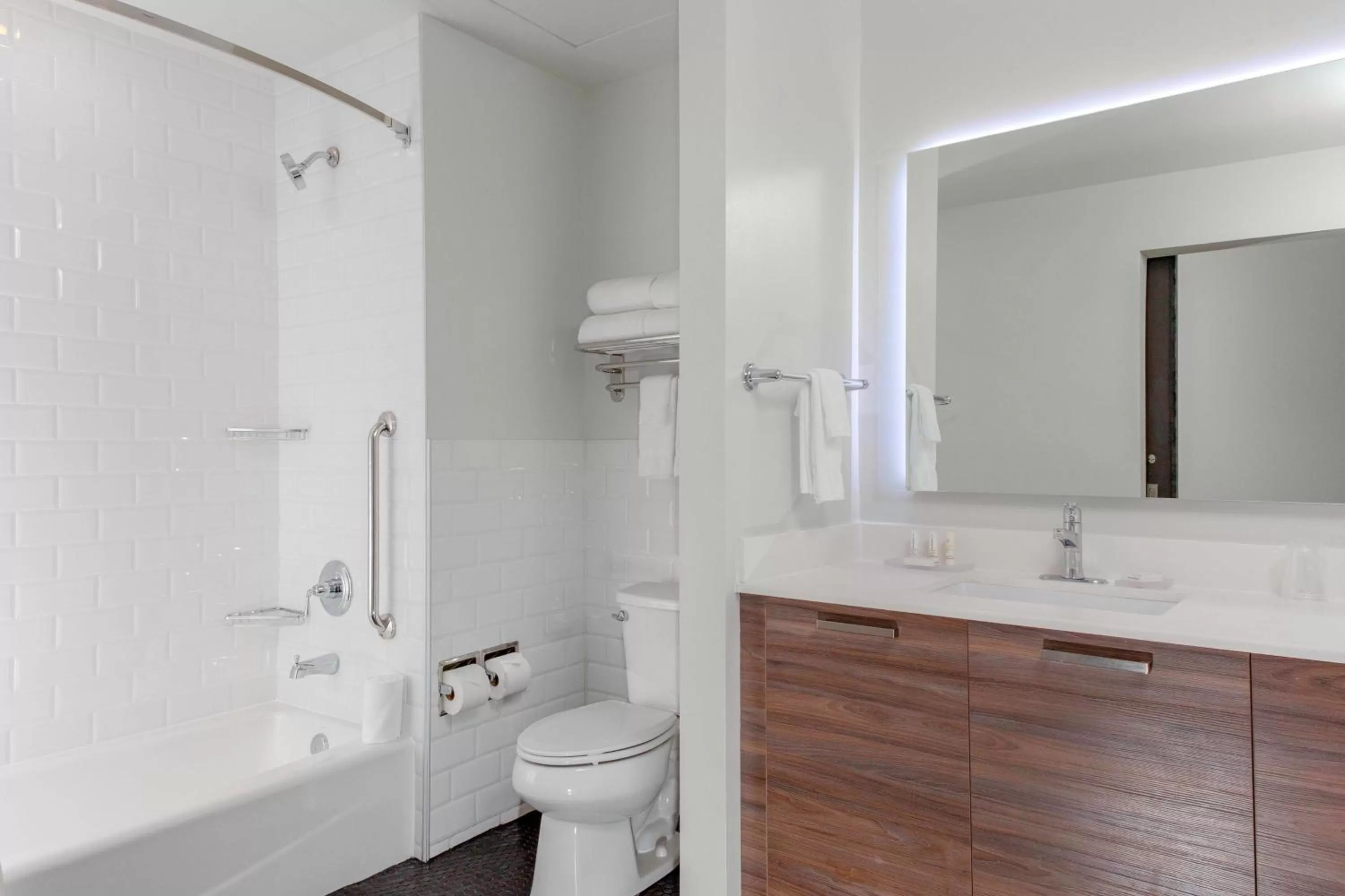 Bathroom in TownePlace Suites by Marriott Dallas Downtown