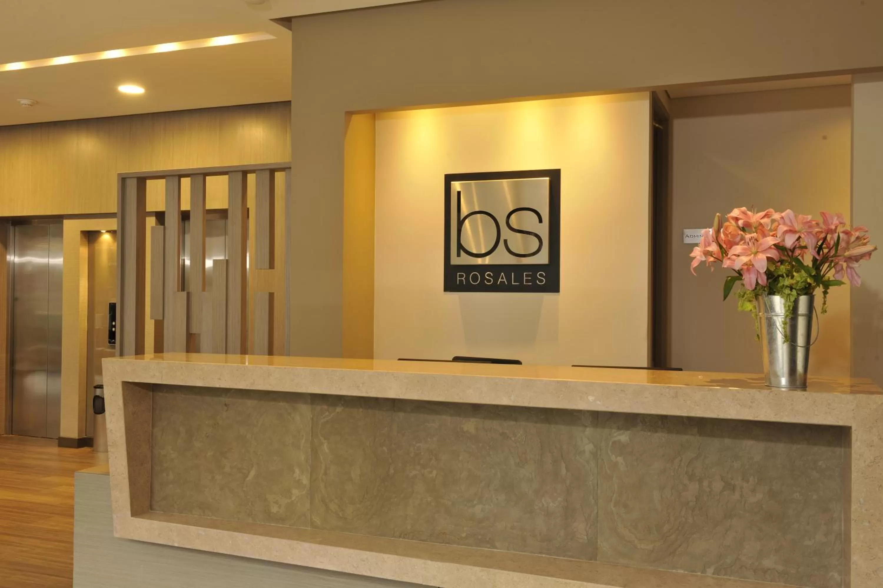 Lobby or reception in bs Rosales Hotel