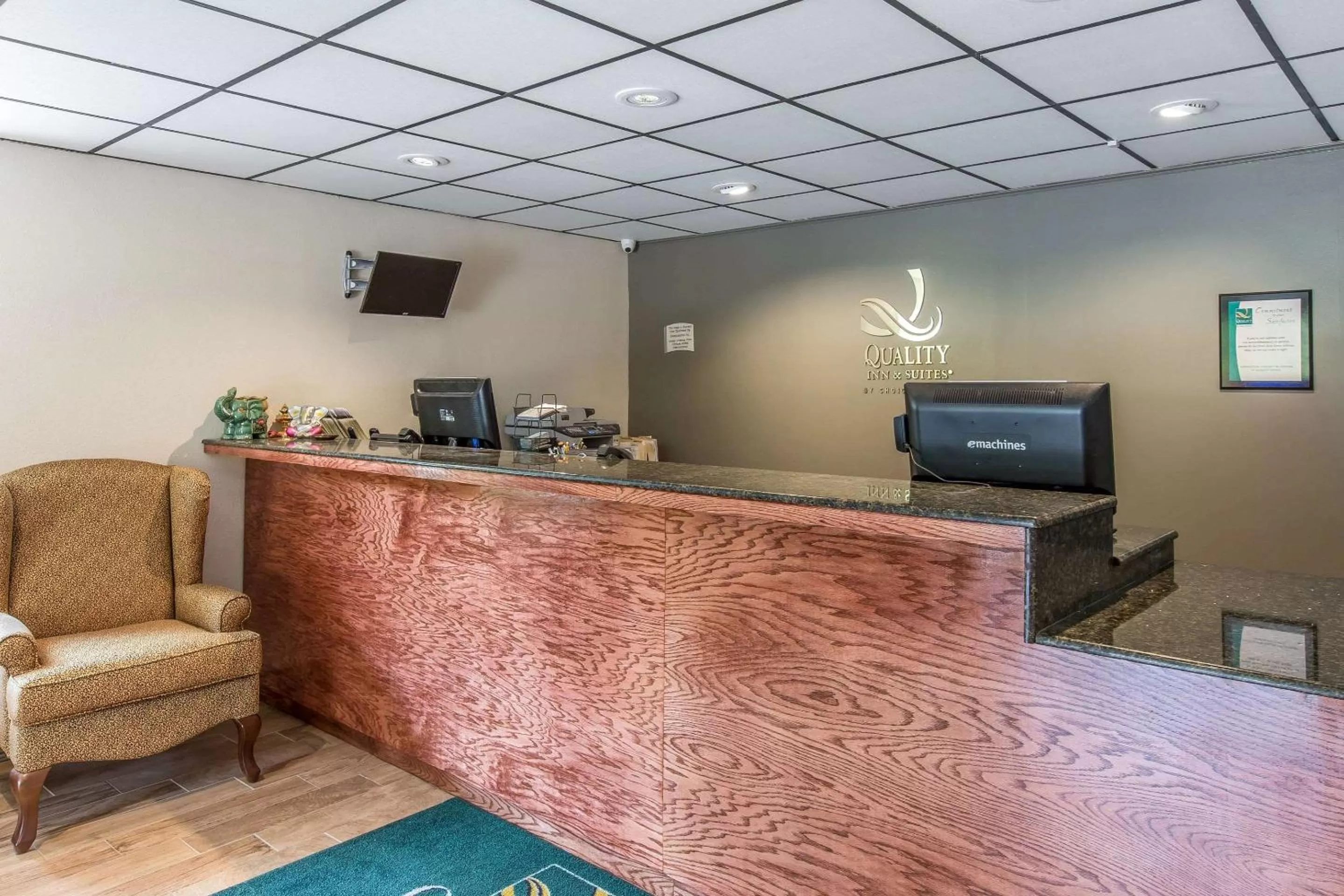 Lobby or reception in Quality Inn & Suites Gatlinburg North