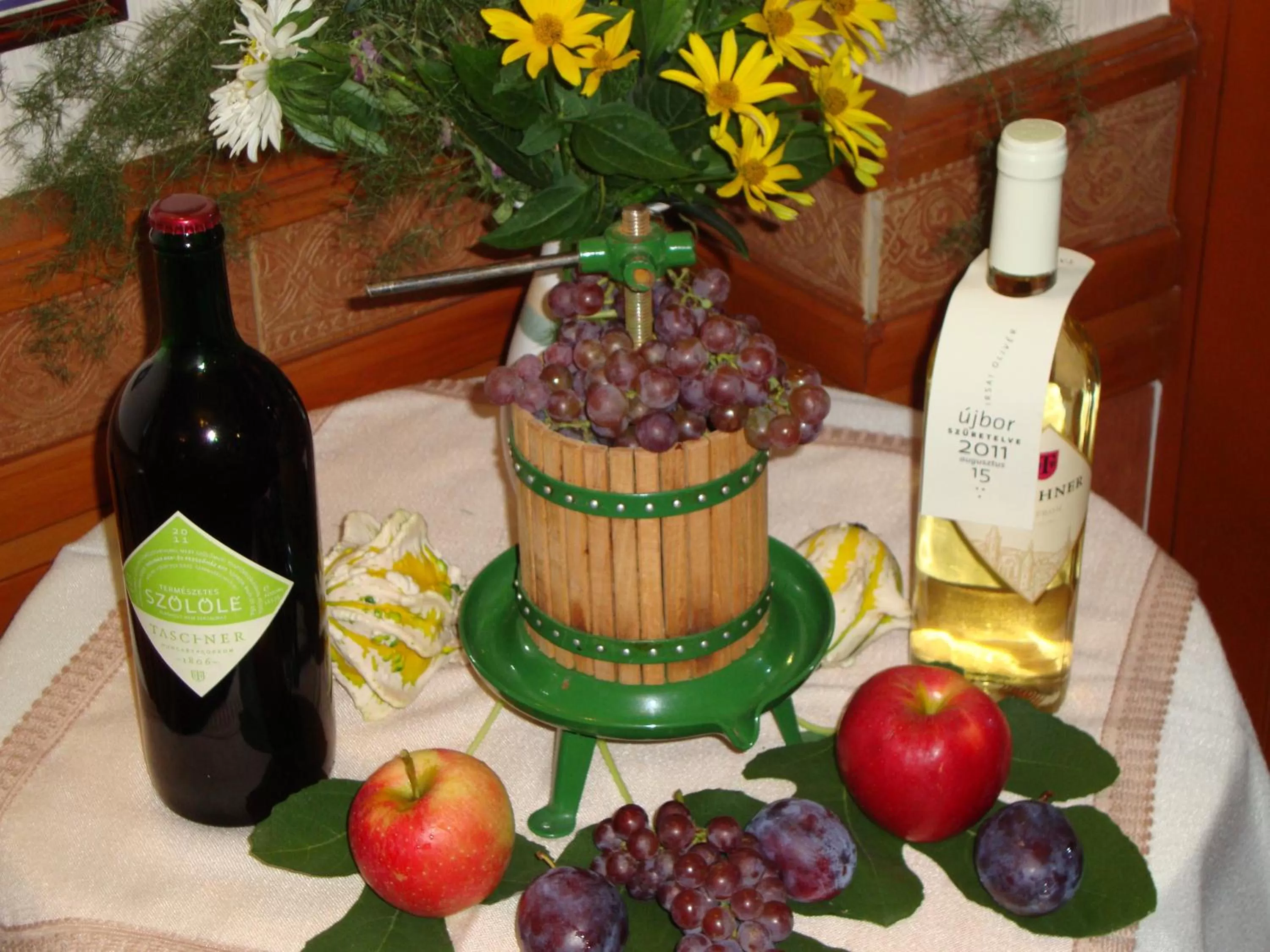 Autumn in Vadászkürt Panzió