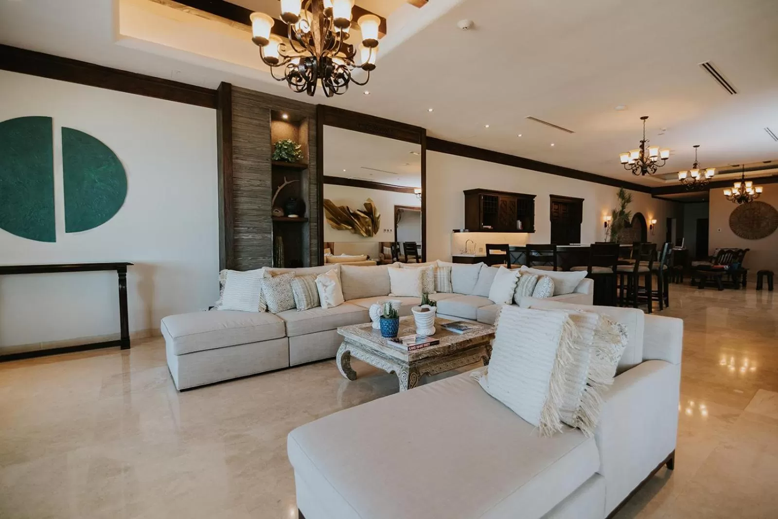 Lobby or reception in Orchid House Baja