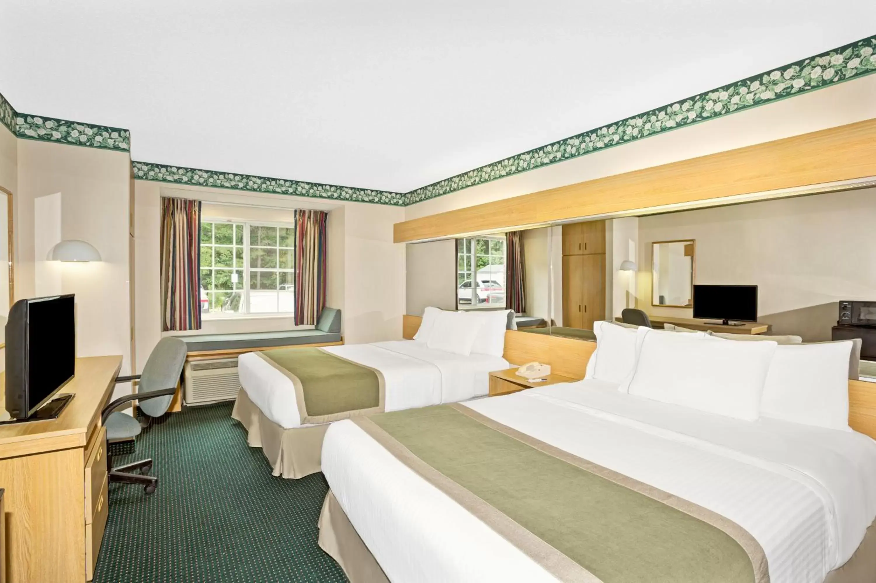 Queen Room with Two Queen Beds - Non-Smoking in Microtel Inn by Wyndham Raleigh-Durham Airport