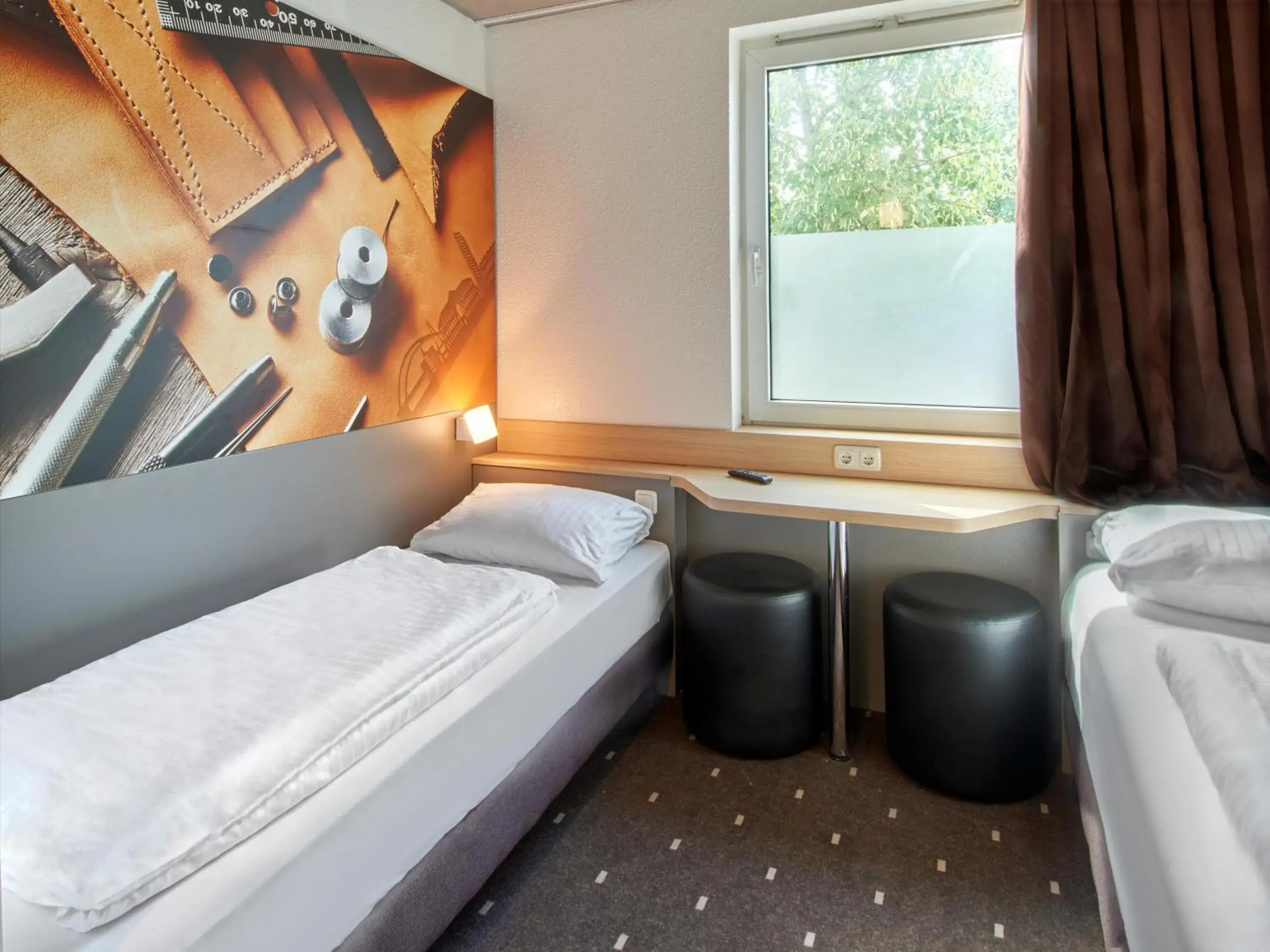 Photo of the whole room, Bed in B&B Hotel Offenbach-Süd