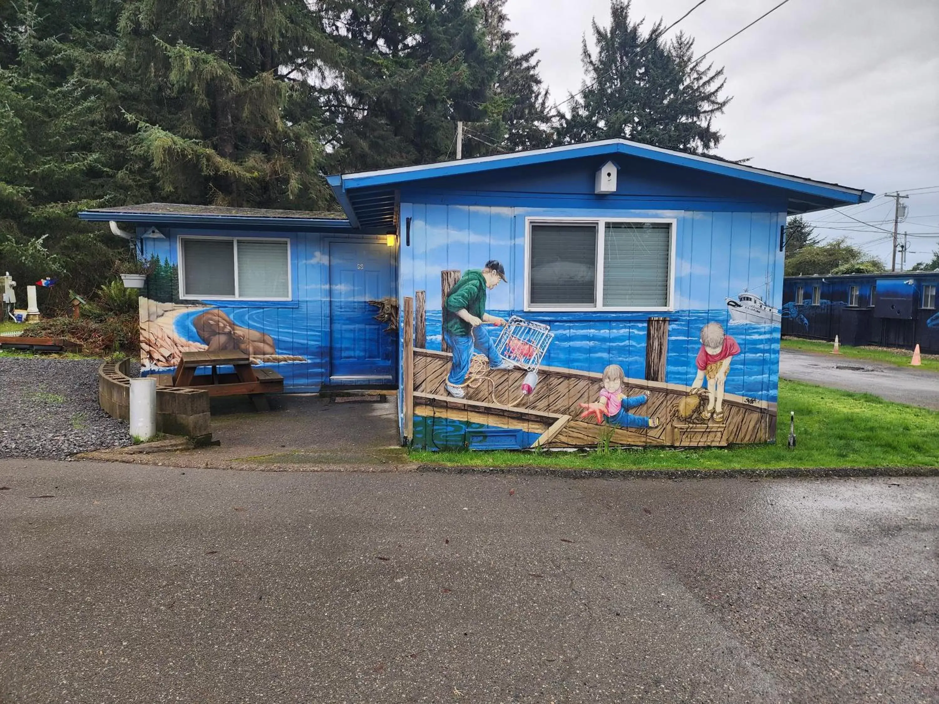 Property building in Plainview Motel