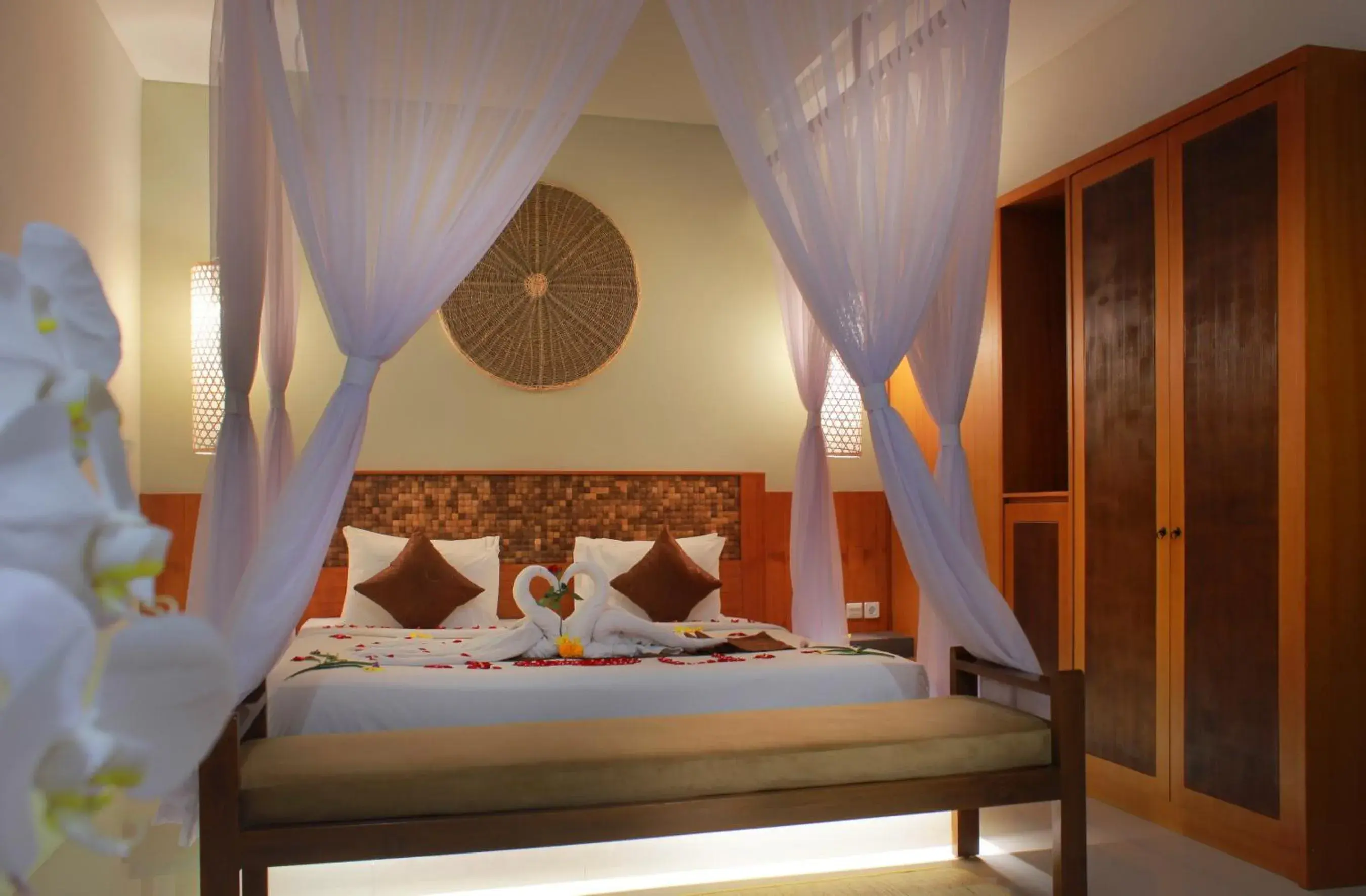 Bed in Maharaja Villas Bali - CHSE Certified