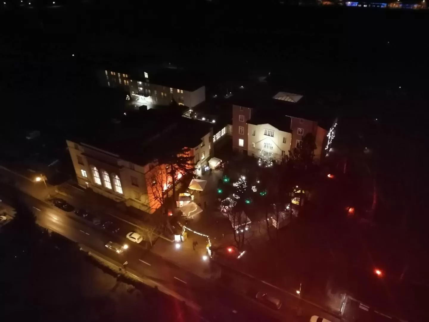 Bird's eye view in Parkhotel Bad Schandau mit SPA