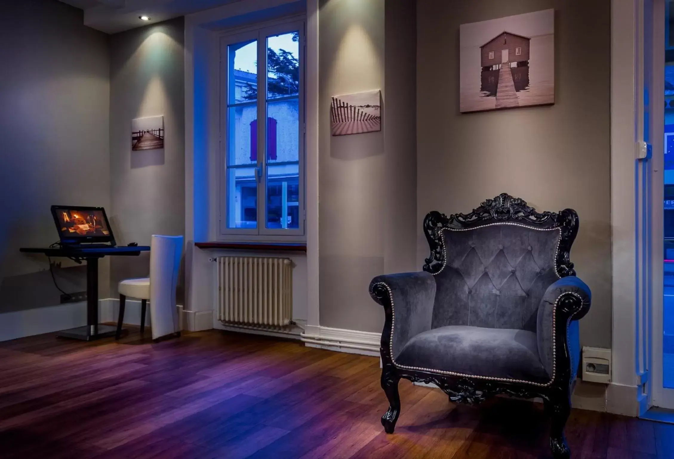 Lobby or reception in Hotel Des Dunes Lobby or reception in Hotel Des Dunes