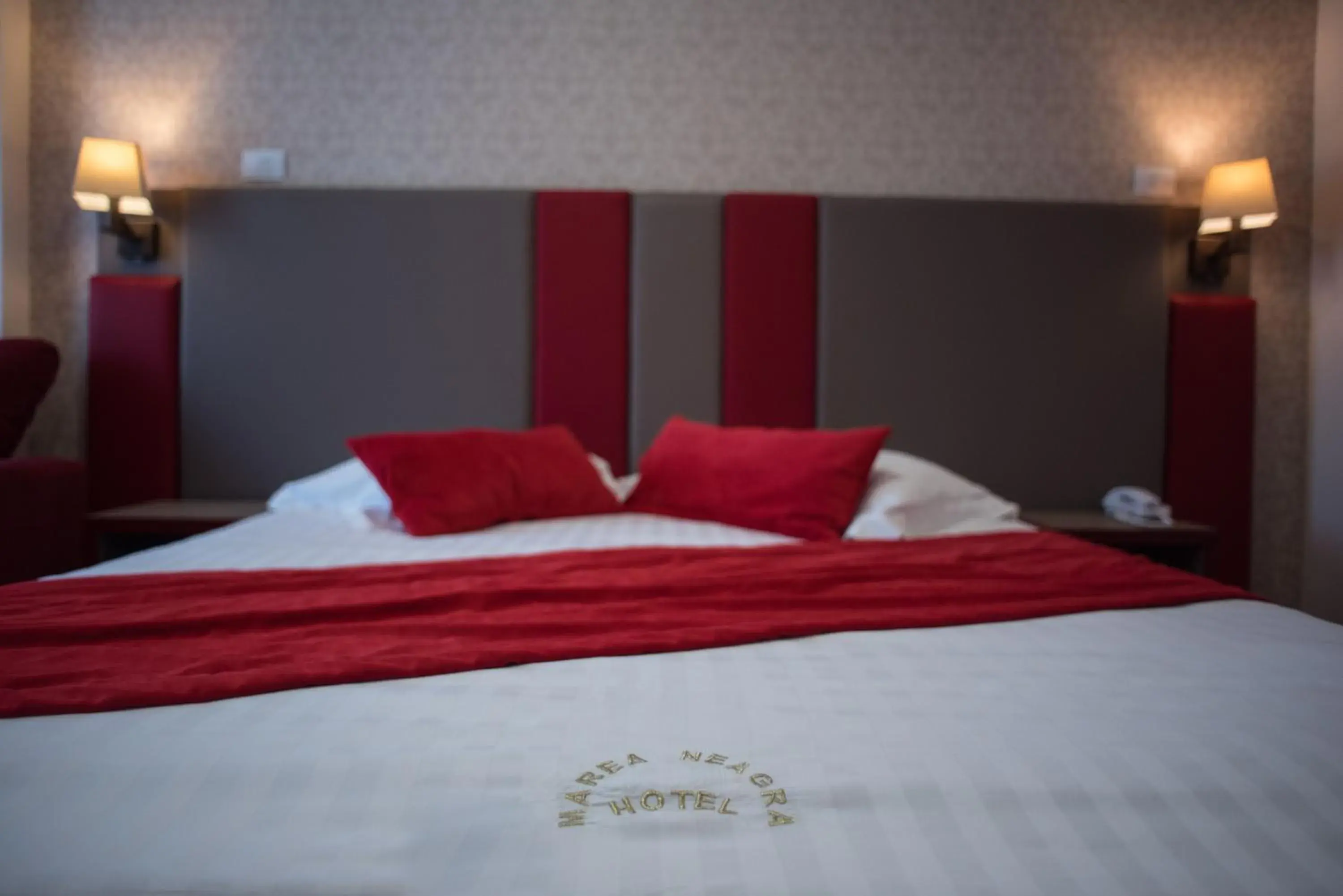 Bed in Hotel Marea Neagra Sinaia