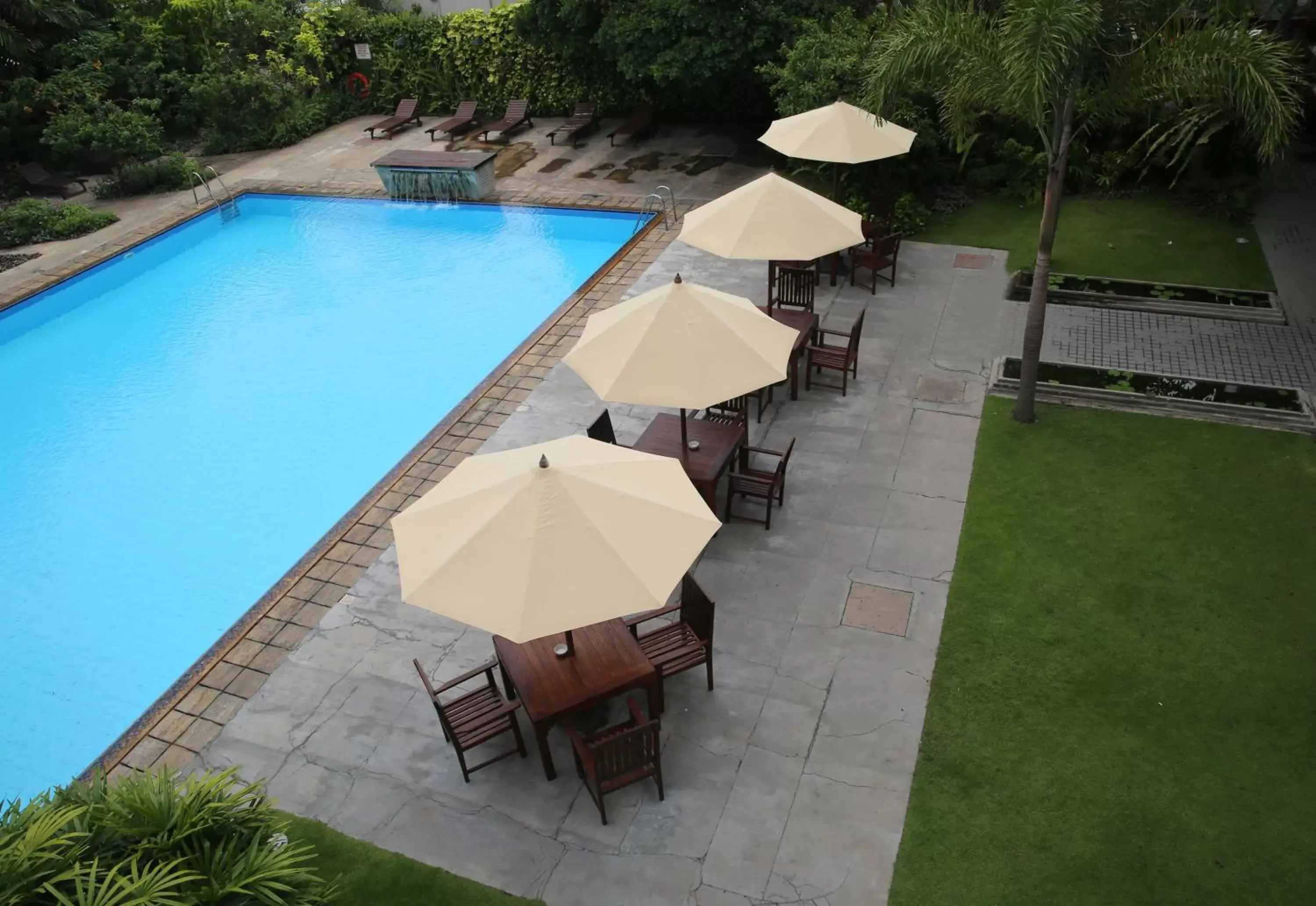 Patio, Pool View in Ramada Colombo