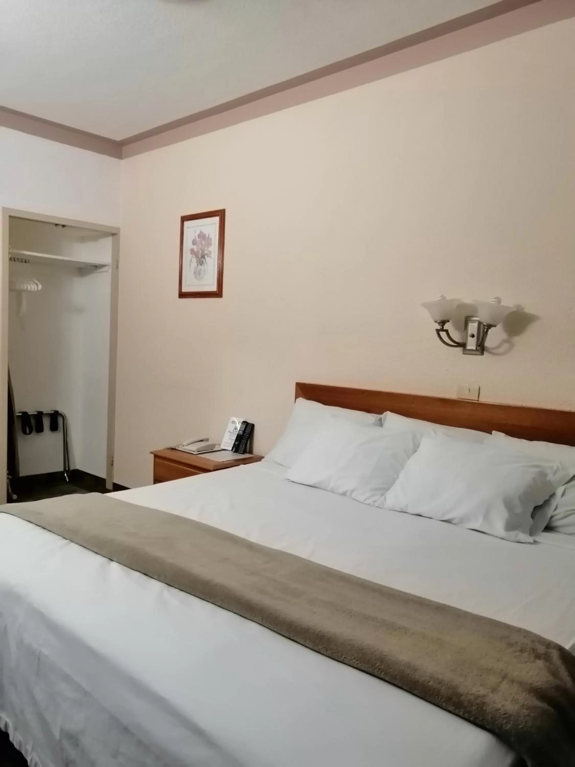 Bed in Hotel Astromundo