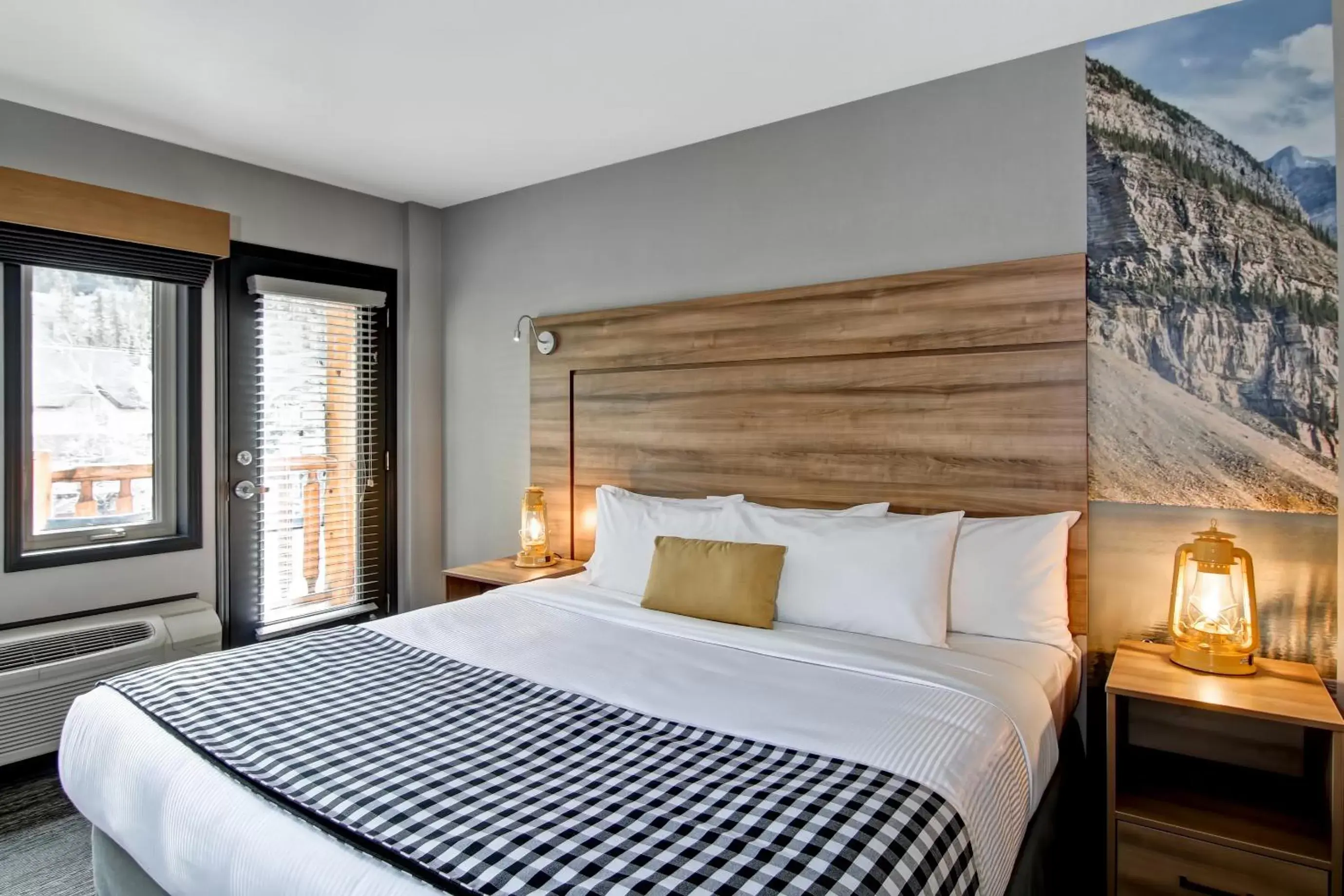 Bed in Canalta Lodge Bed in Canalta Lodge