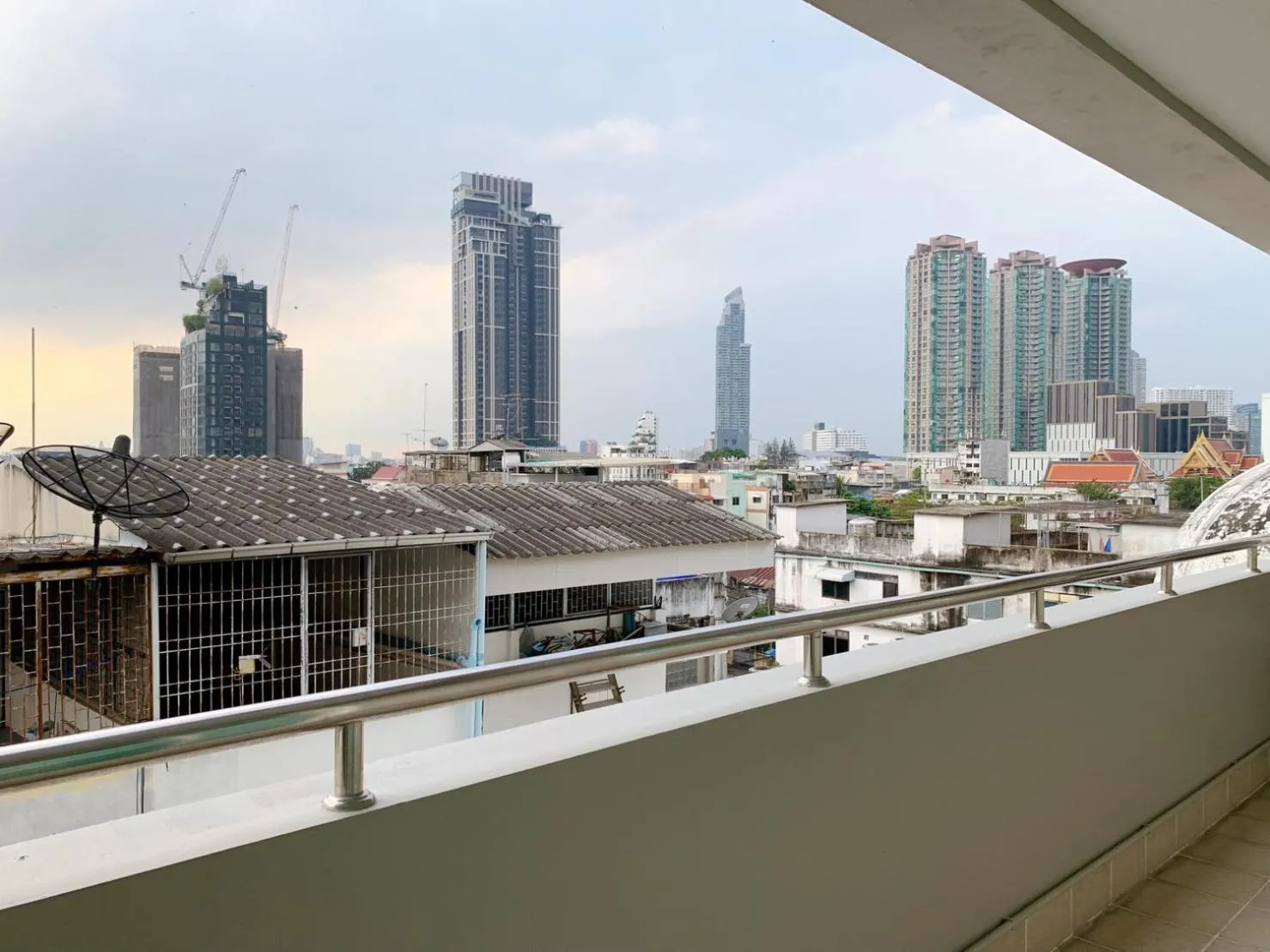 Balcony/Terrace in Miloft Sathorn Hotel - SHA Plus Certified