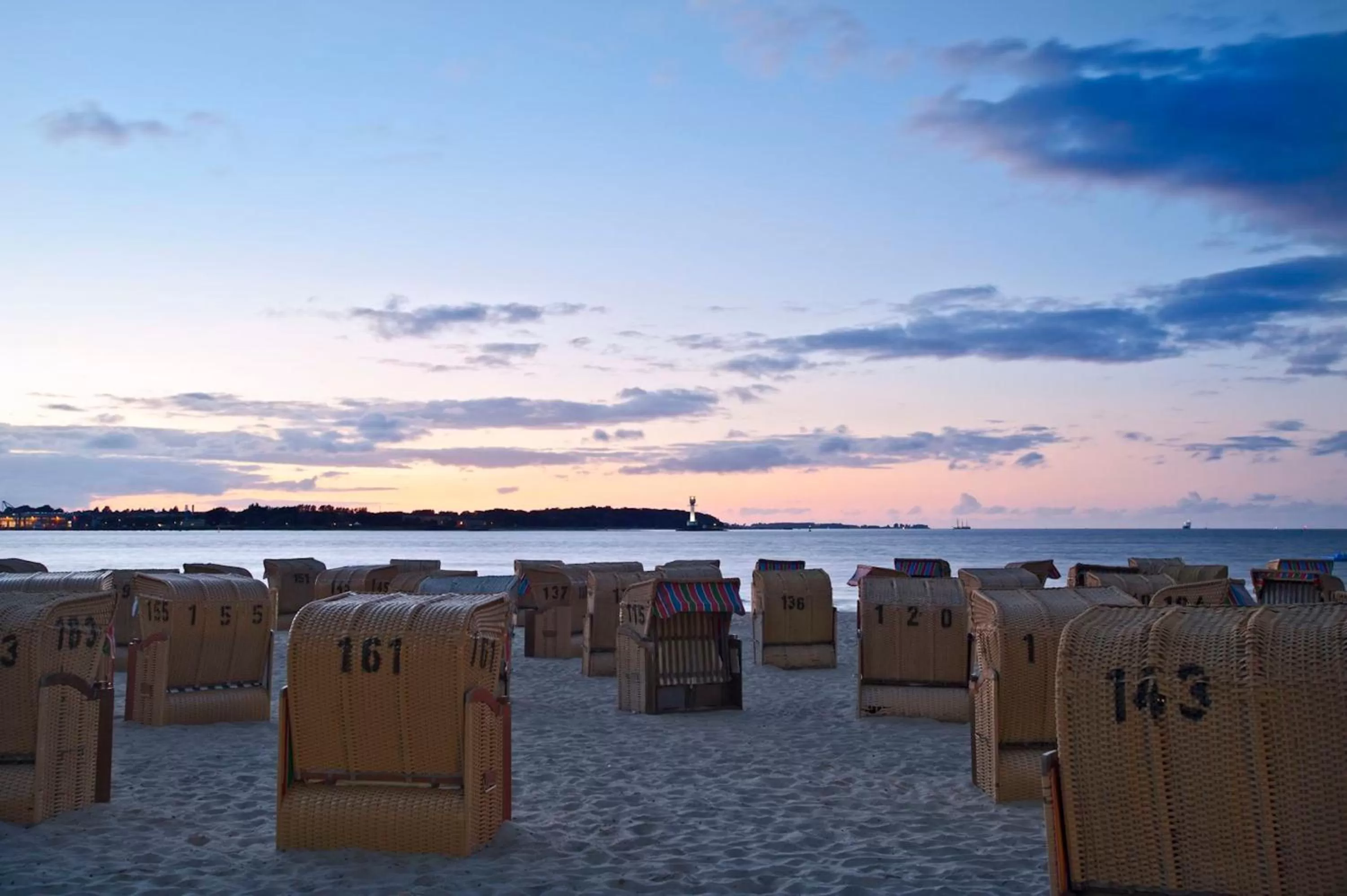 Beach in StrandHotel Seeblick, Ostseebad Heikendorf