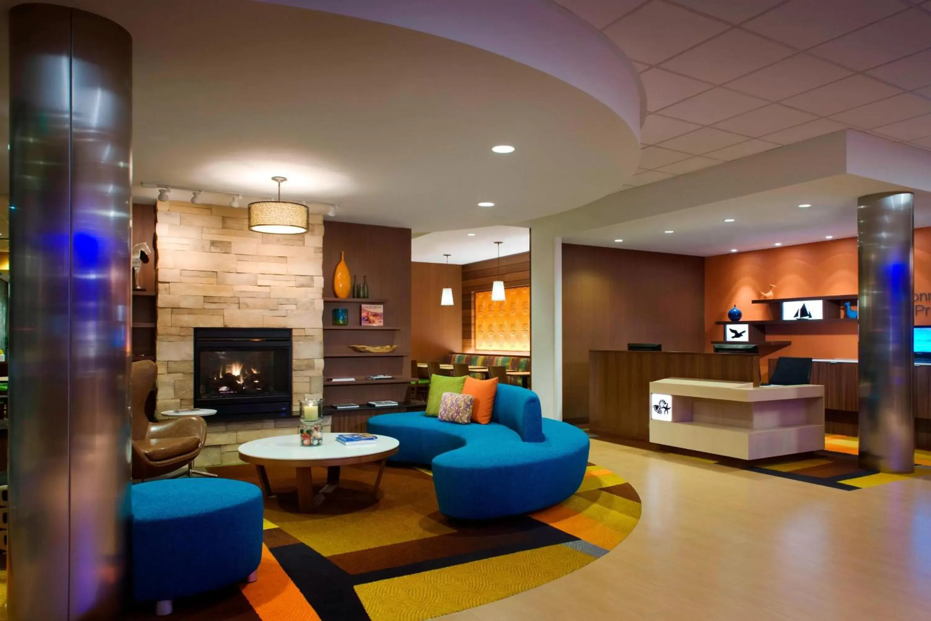 Lobby or reception in Fairfield Inn & Suites by Marriott Tustin Orange County