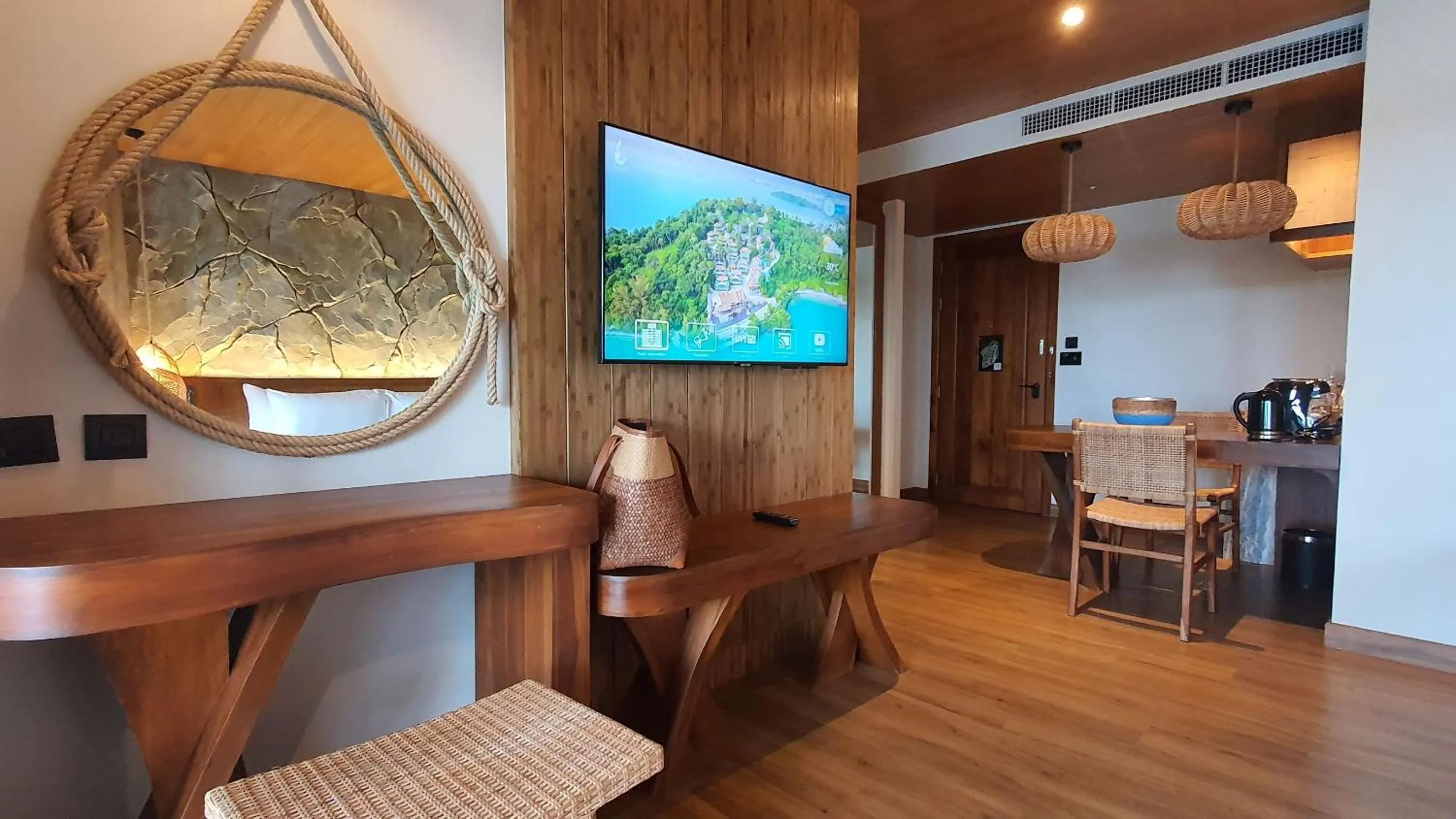 Bedroom in SINAE Phuket Luxury Hotel