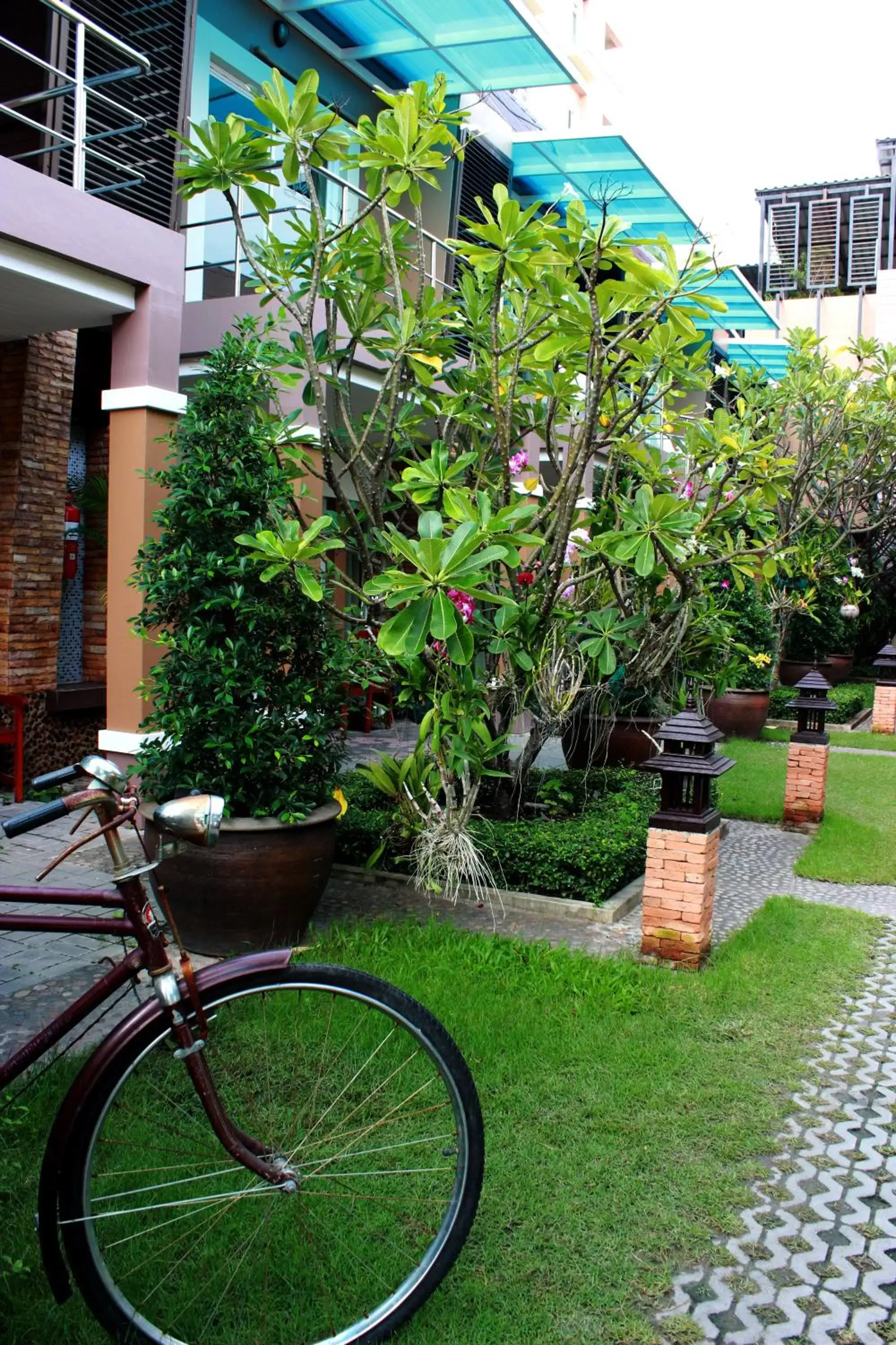 Decorative detail, Property Building in Hua Hin White Sand