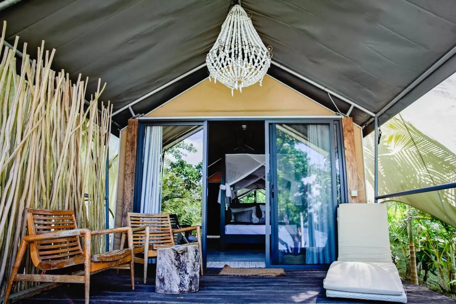 Patio in Turtle Bay Lodge