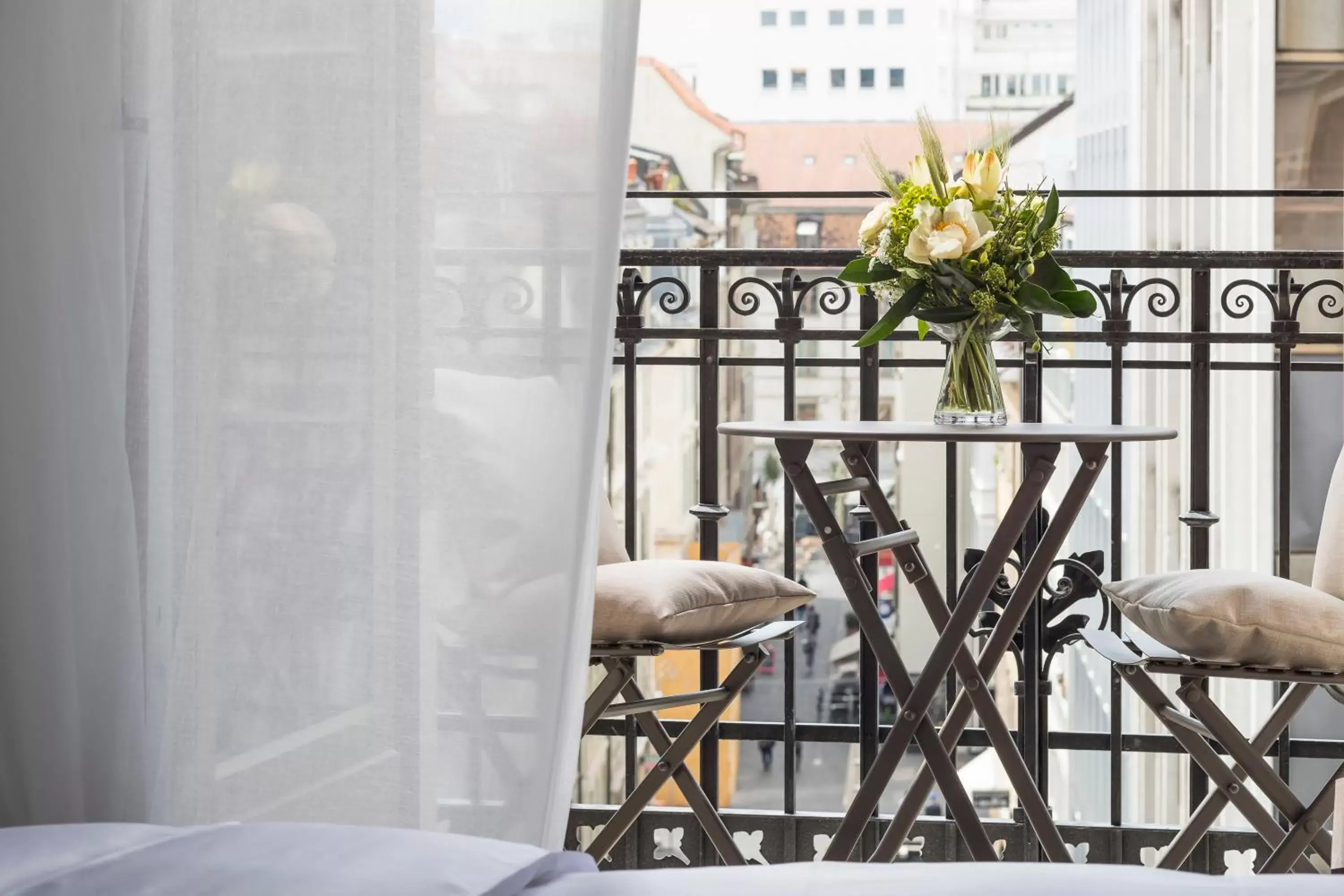 Balcony/Terrace in Hôtel Longemalle