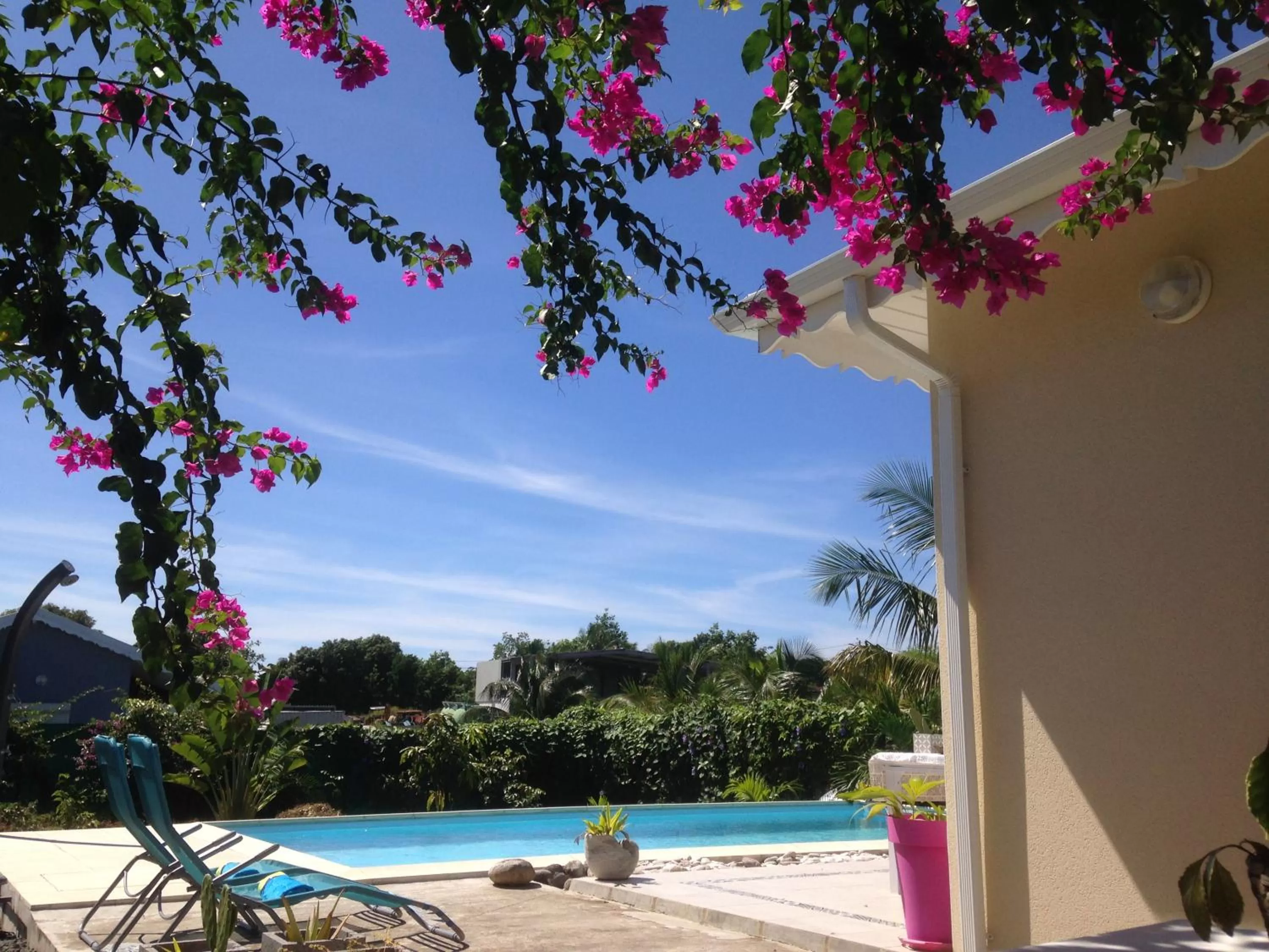 Swimming pool in Chambre d'hôte Coeur-CoCo piscine