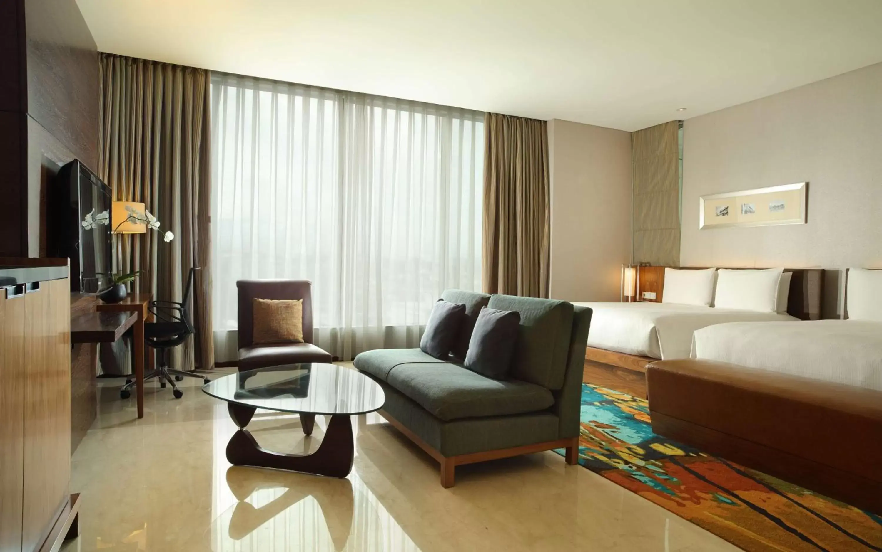 Bedroom, Seating Area in Hilton Bandung