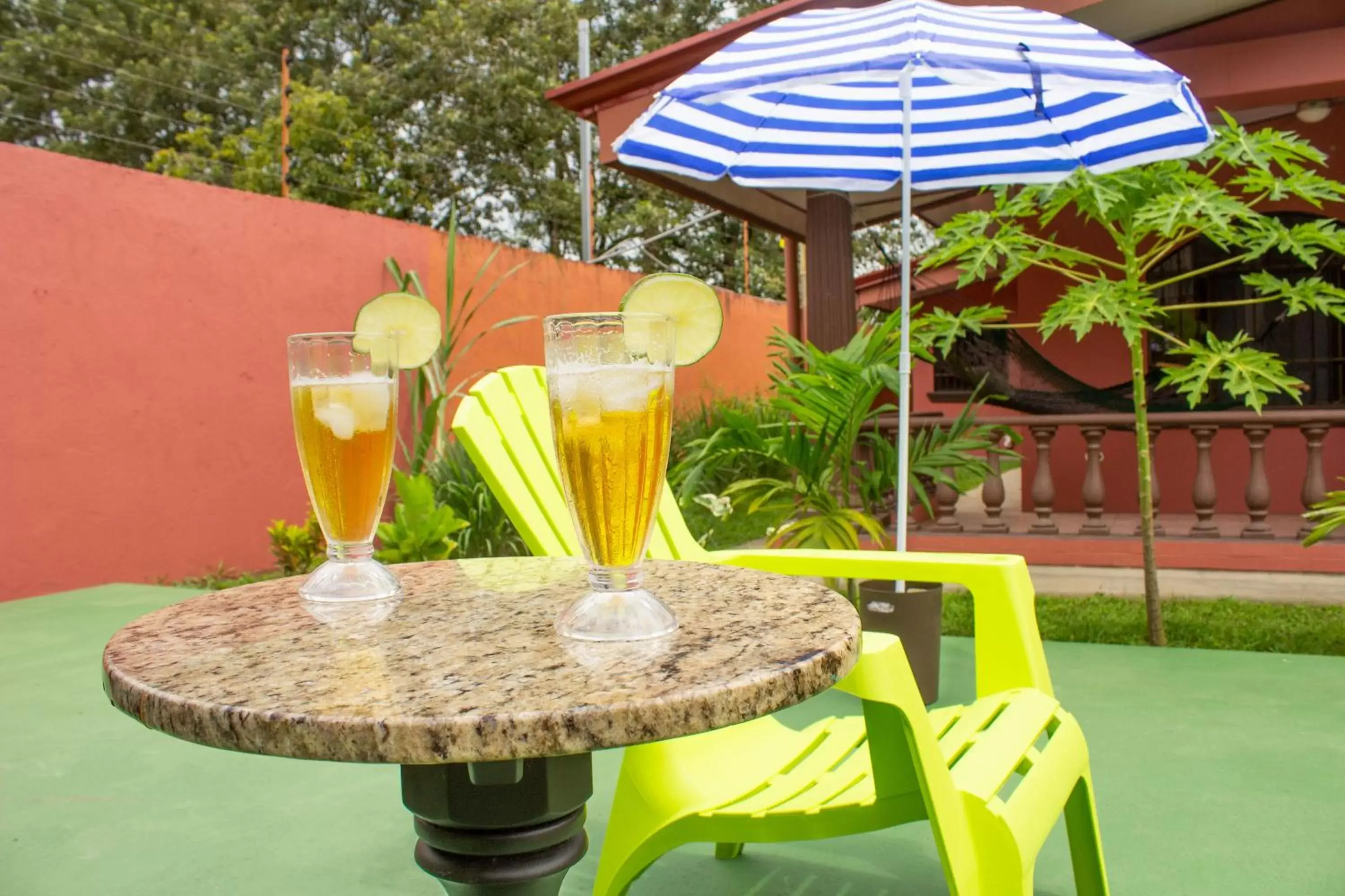 Patio in Tico House Bed & Breakfast