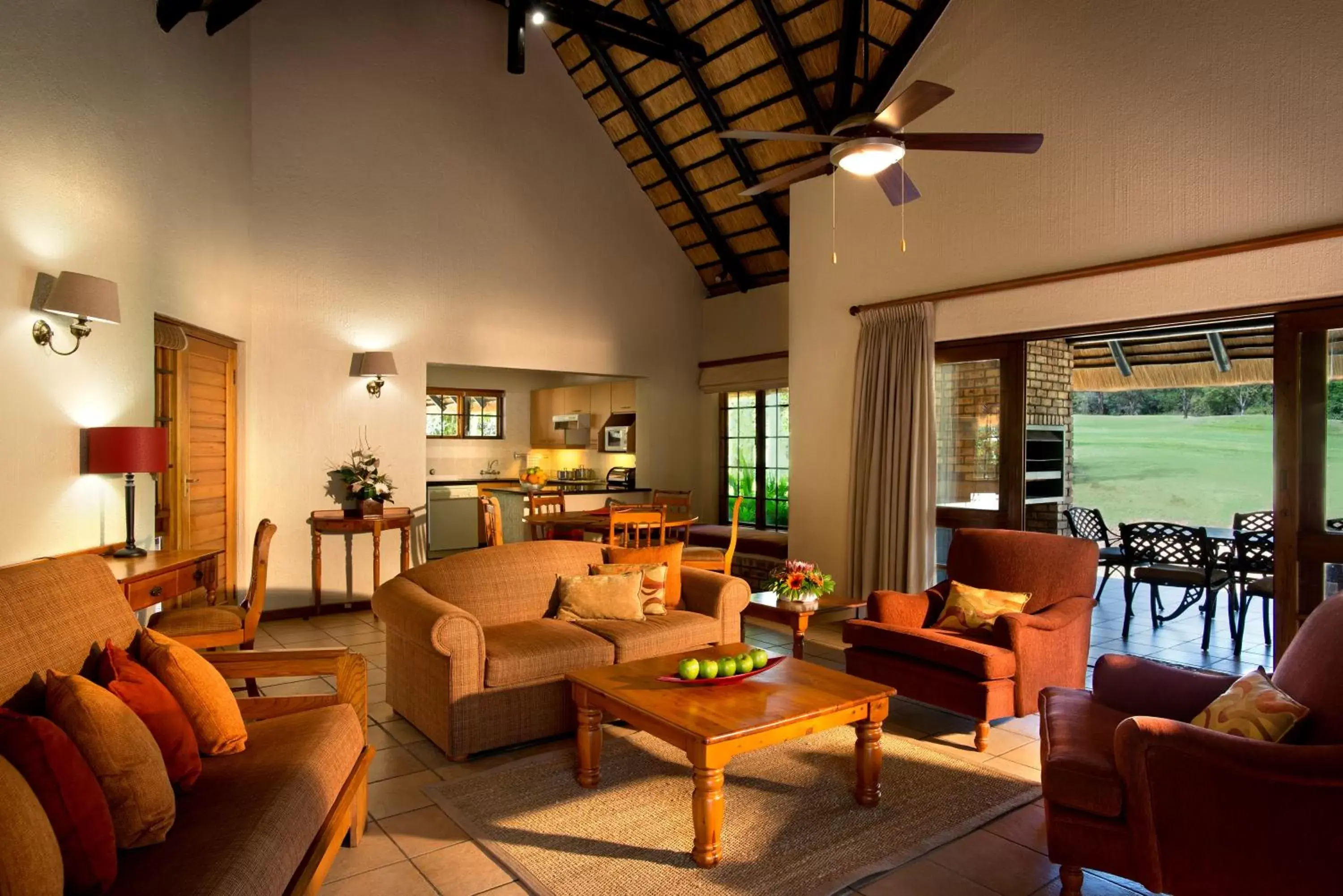 Patio, Seating Area in Kruger Park Lodge