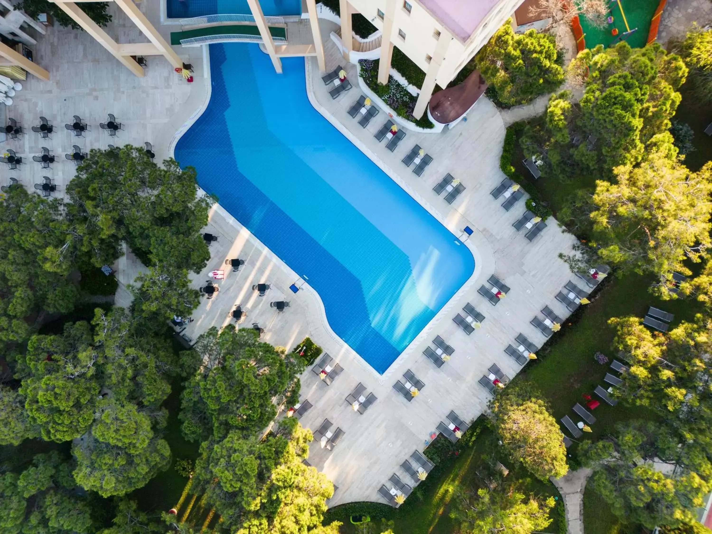 Swimming pool, Bird's-eye View in Labranda Excelsior Hotel