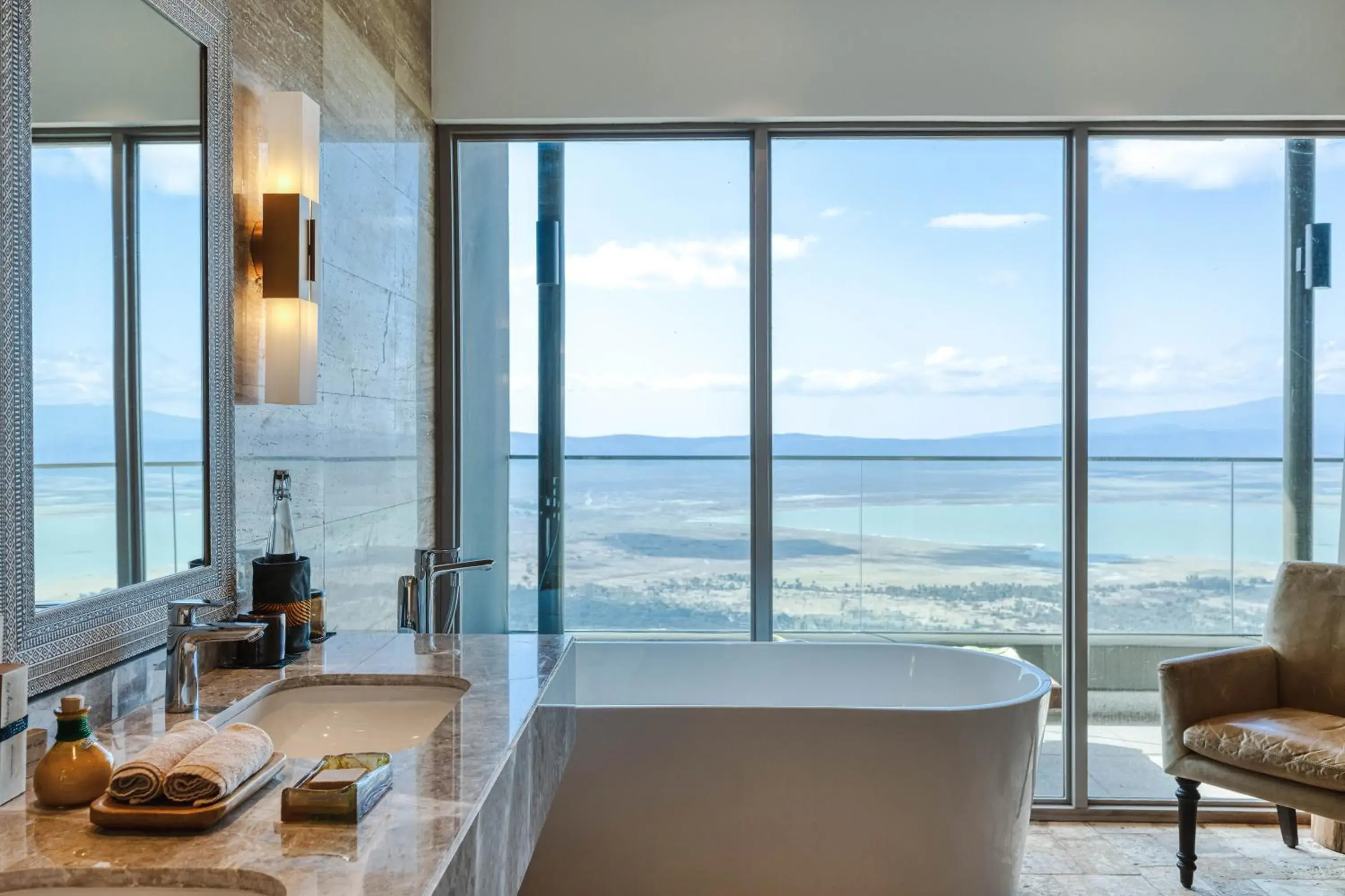 Bathroom in Ngorongoro Lodge member of Melia Collection