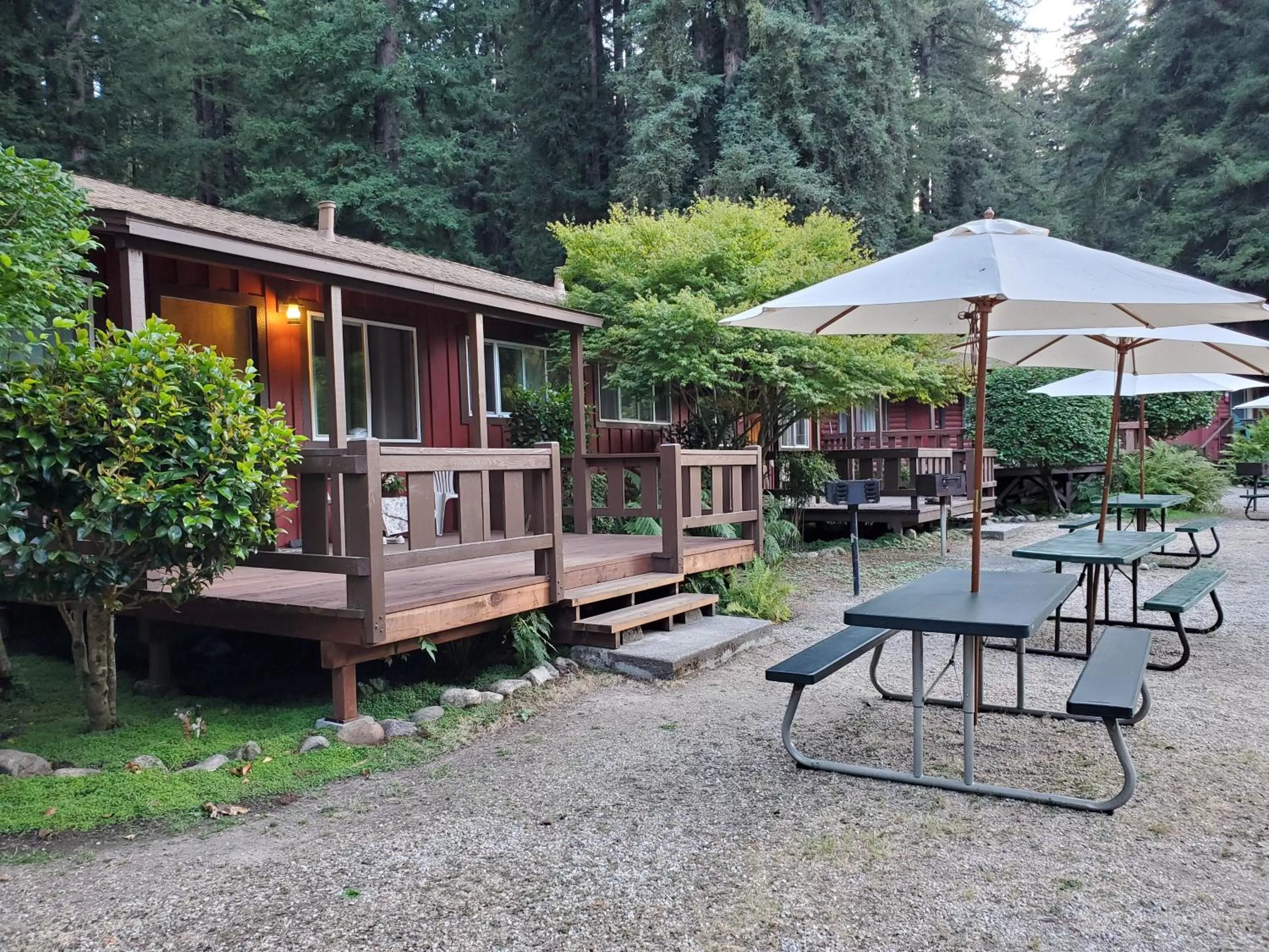Patio in Fern River Resort