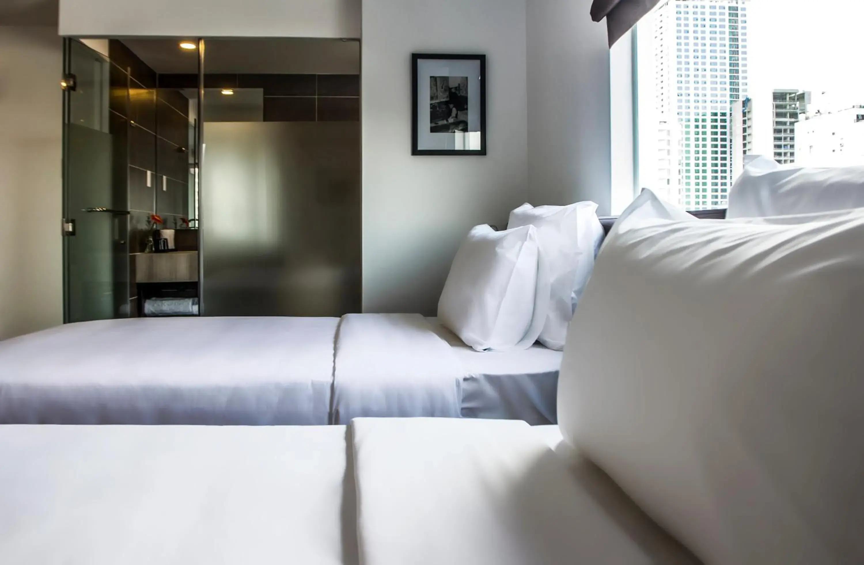 Bed in Aroma Nha Trang Boutique Hotel