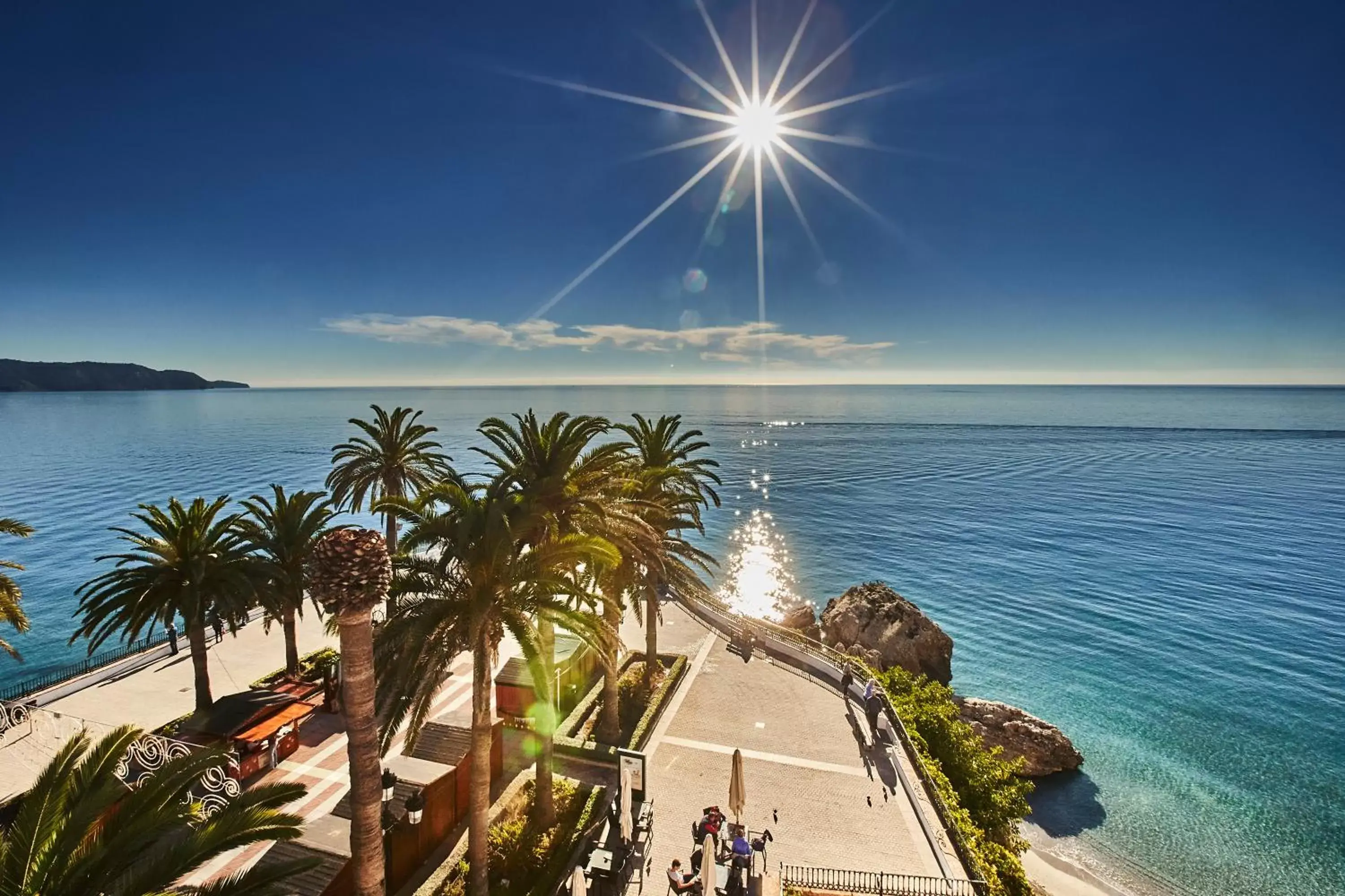 Beach, Sea View in Hotel Balcón de Europa