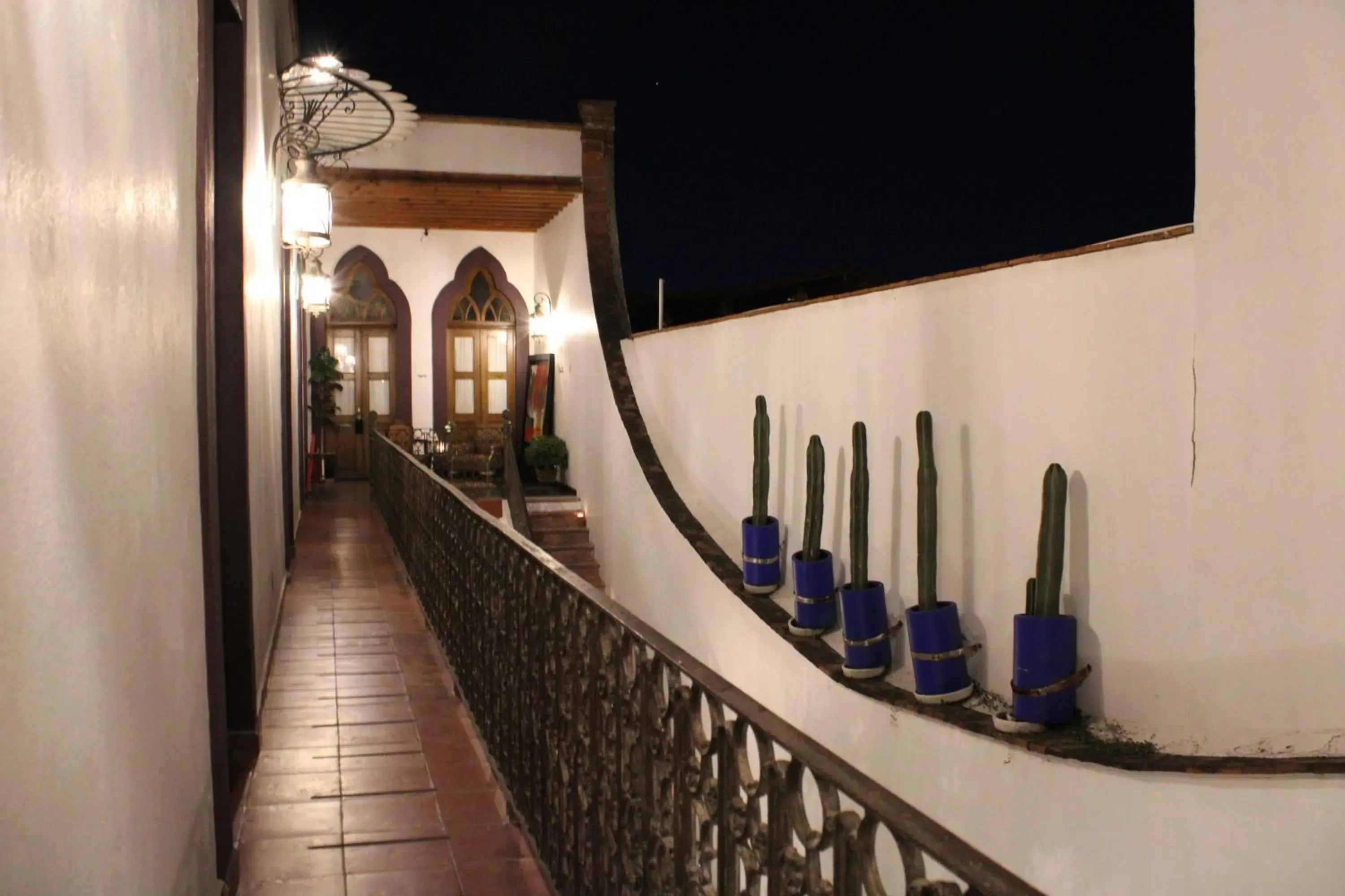 Patio in El Serafin Hotel Boutique