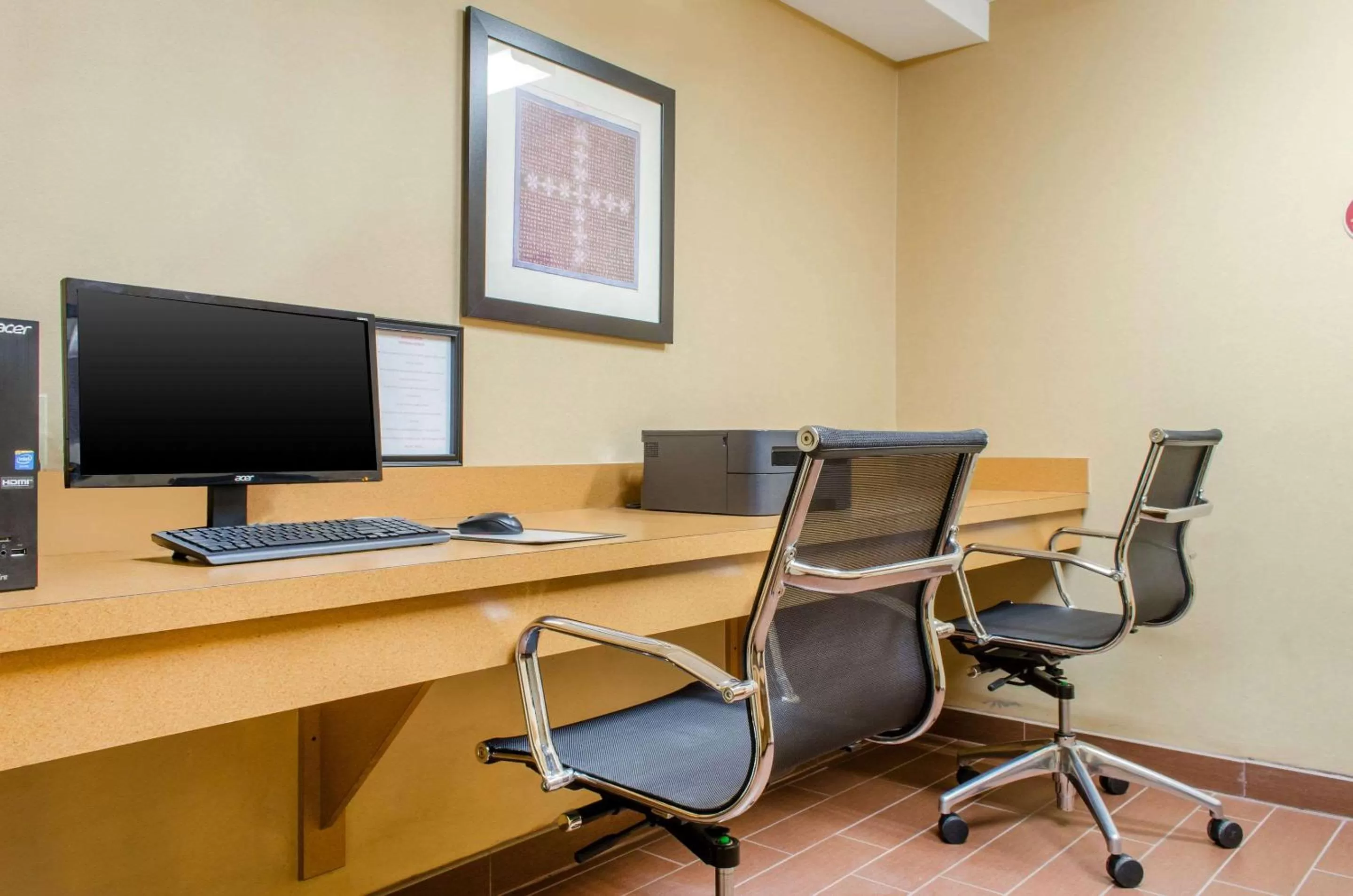 On site in Sleep Inn & Suites East Chase