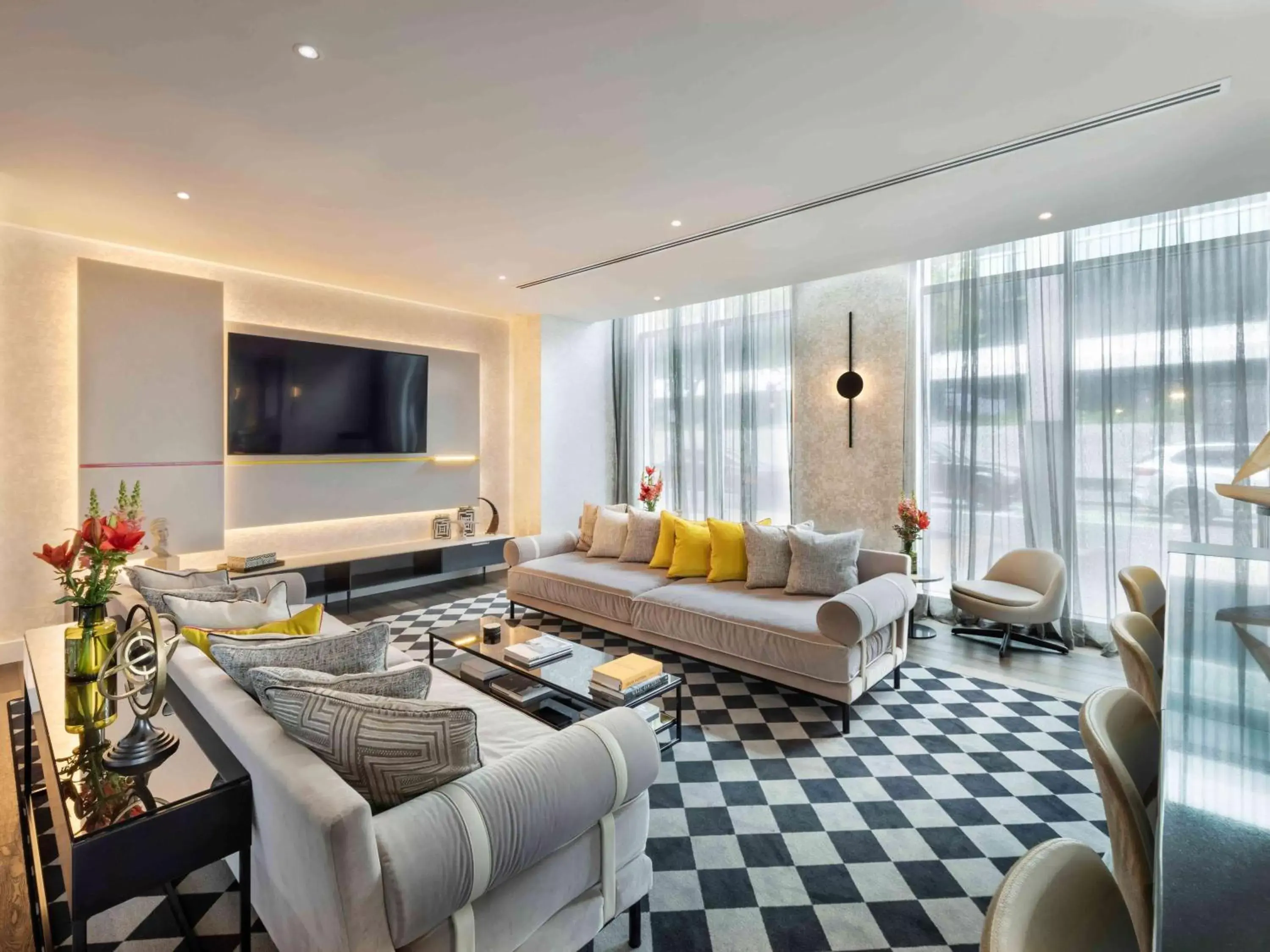 Bedroom, Seating Area in Sofitel Auckland Viaduct Harbour