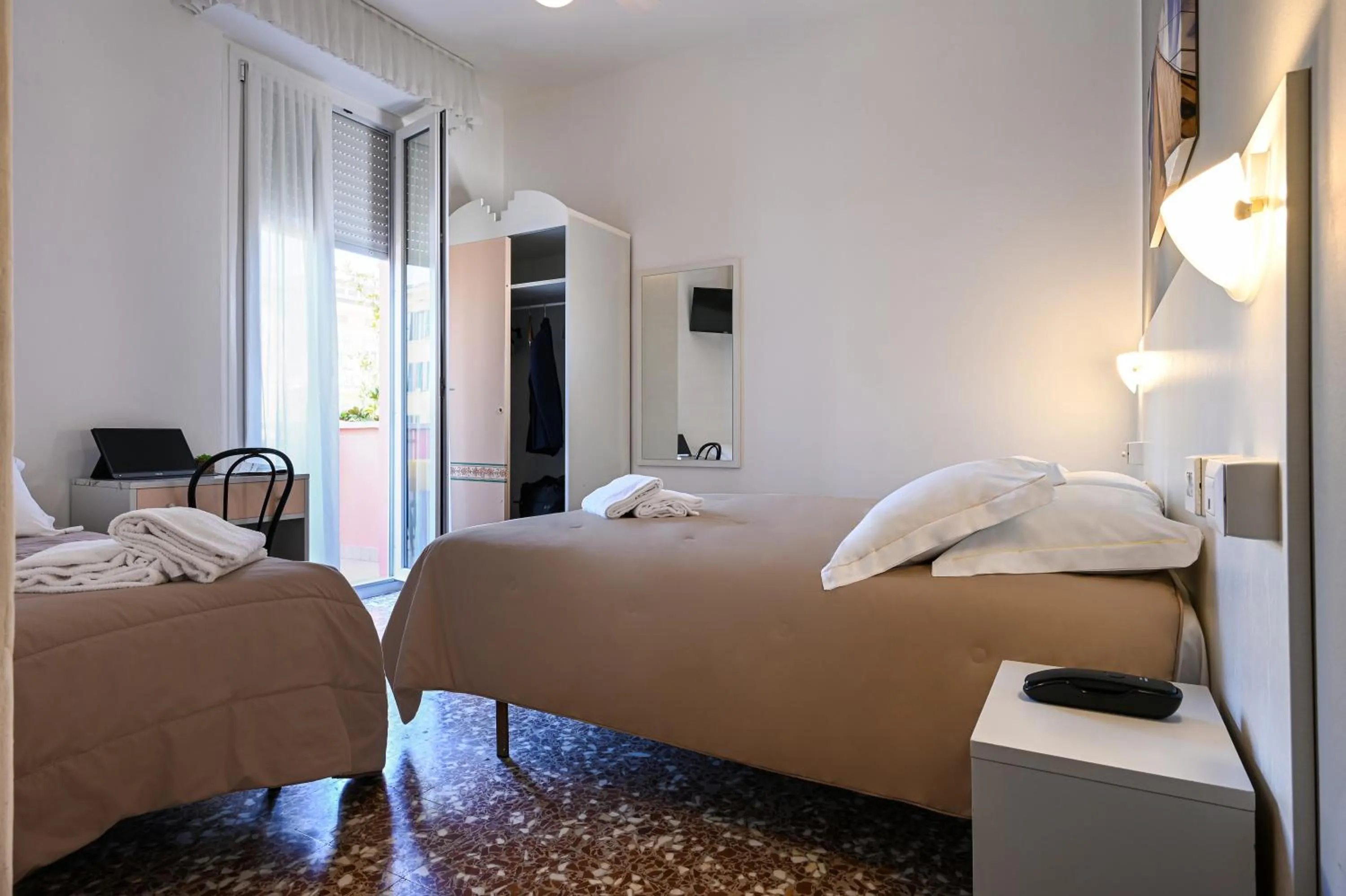 Bed in Amadei Hotel Blumen