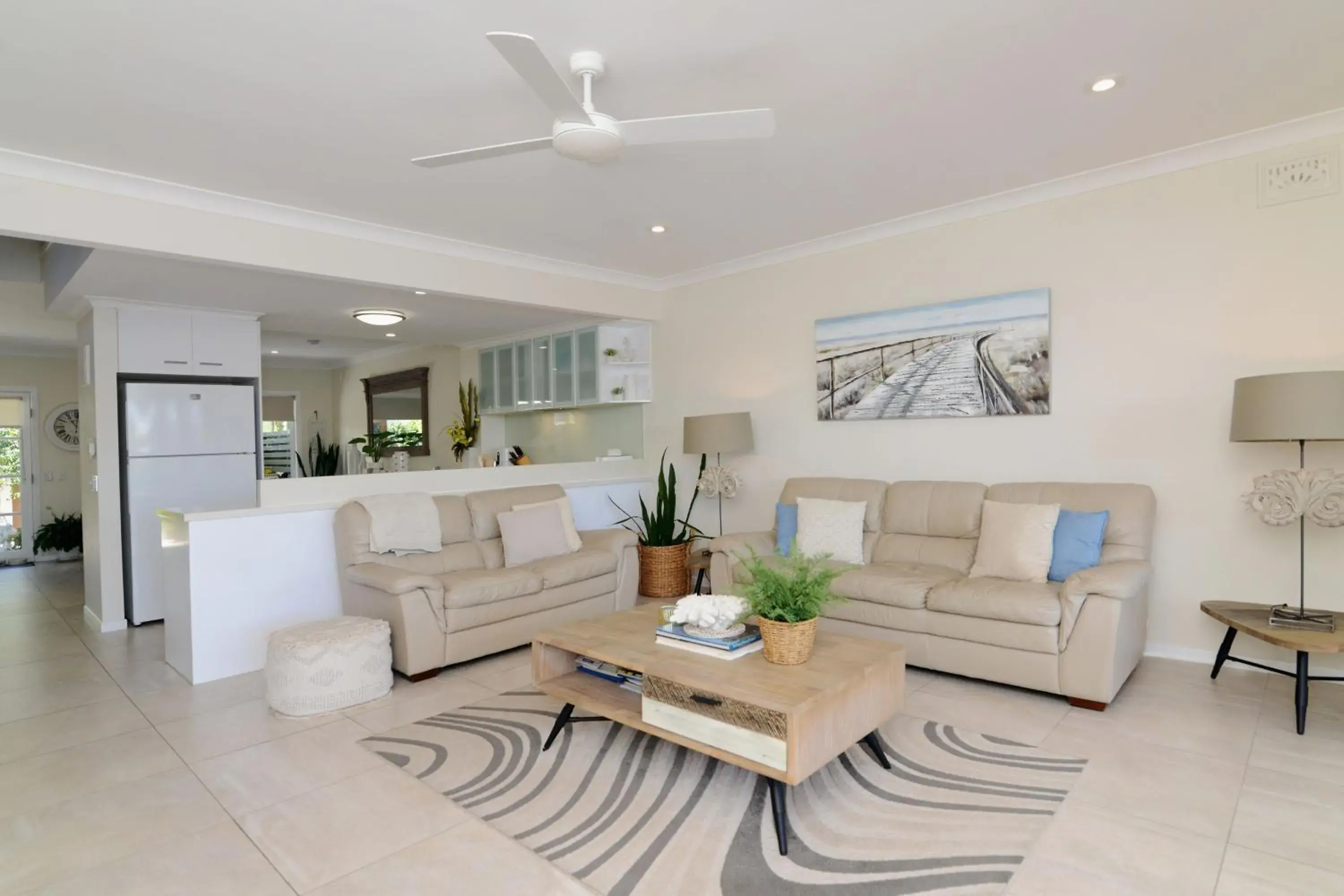 Seating Area in Noosa Entrance Waterfront Resort