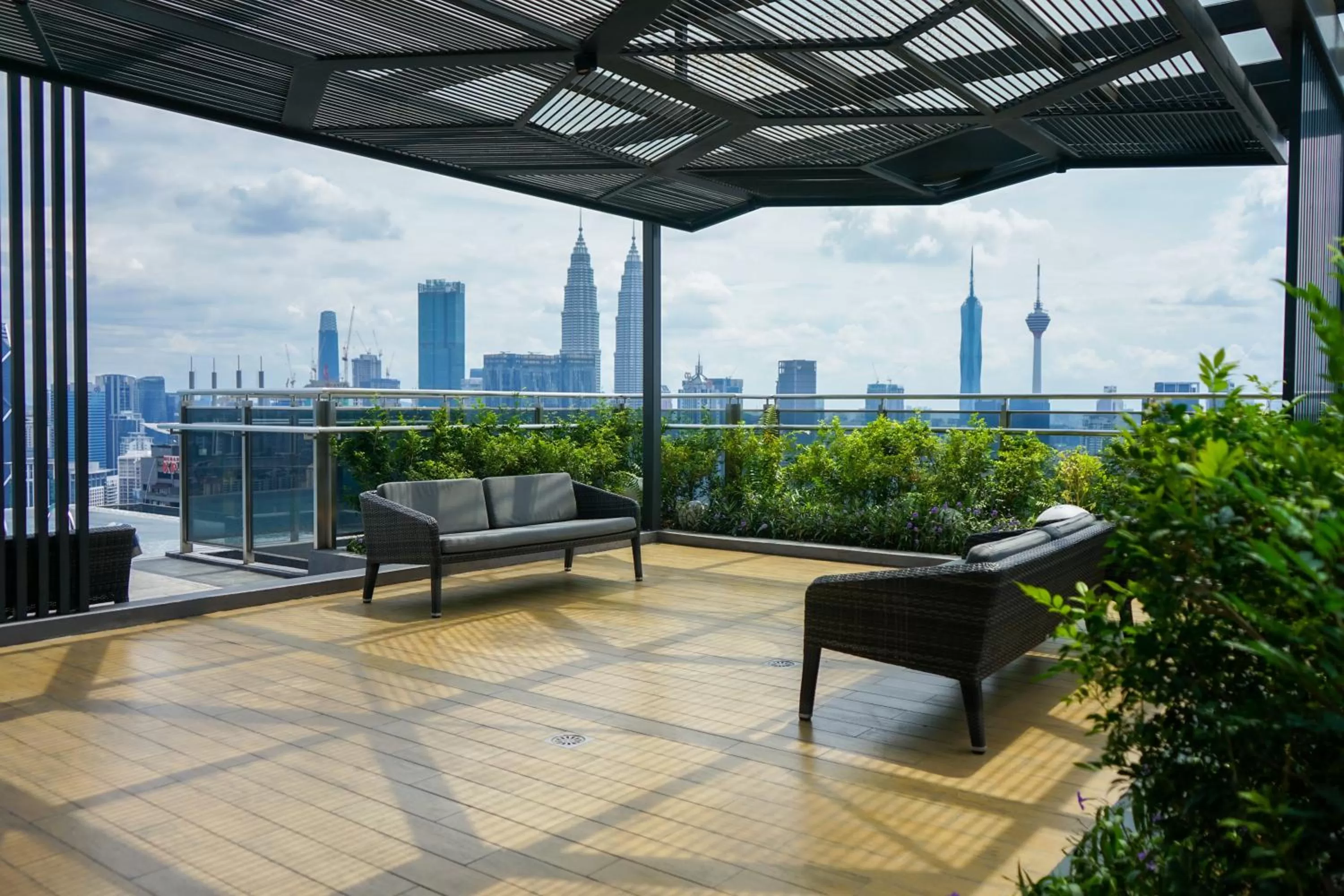 City view in Expressionz Suites KL by Perfect Host