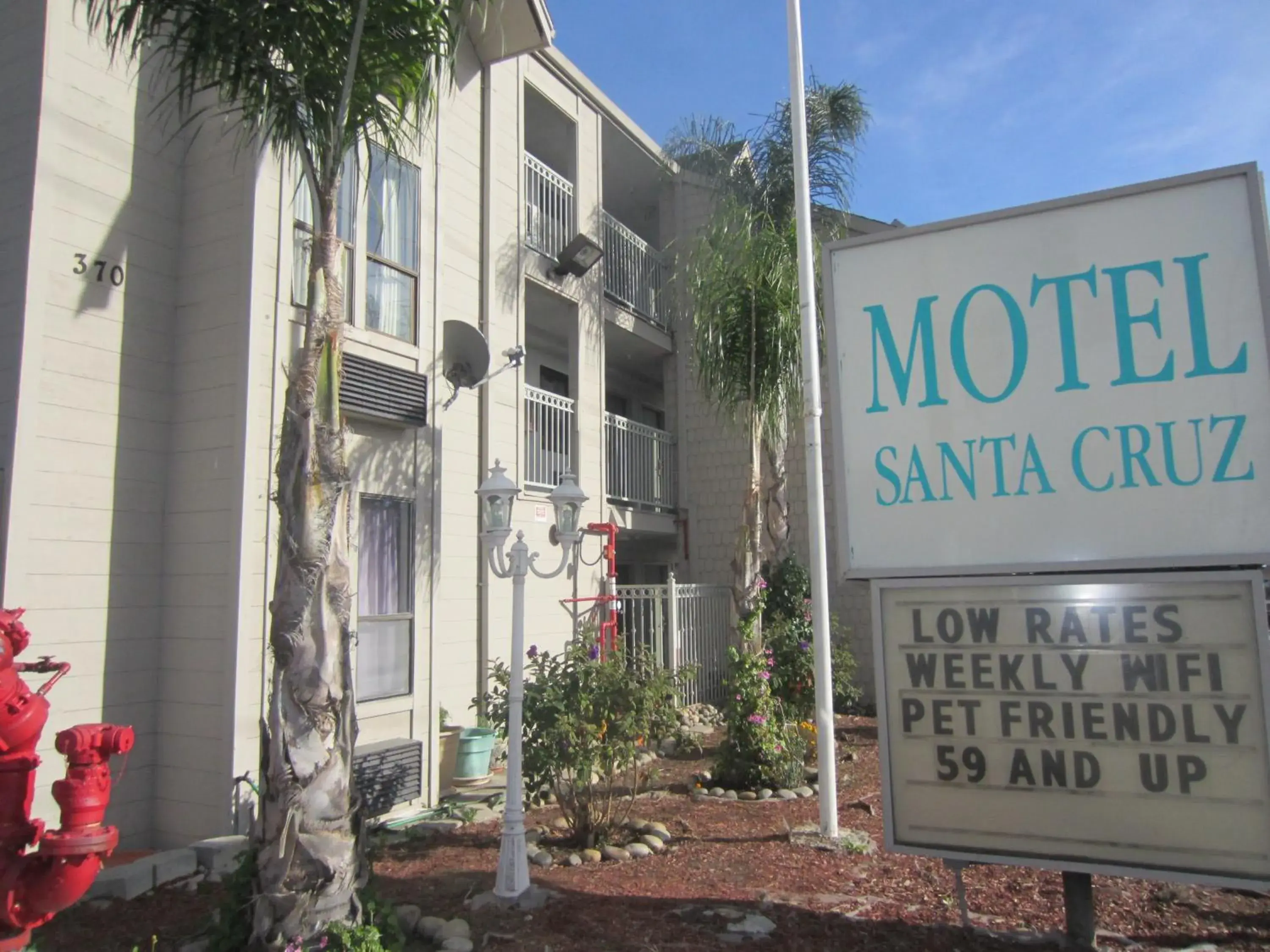 Facade/entrance, Property Logo/Sign in Motel Santa Cruz