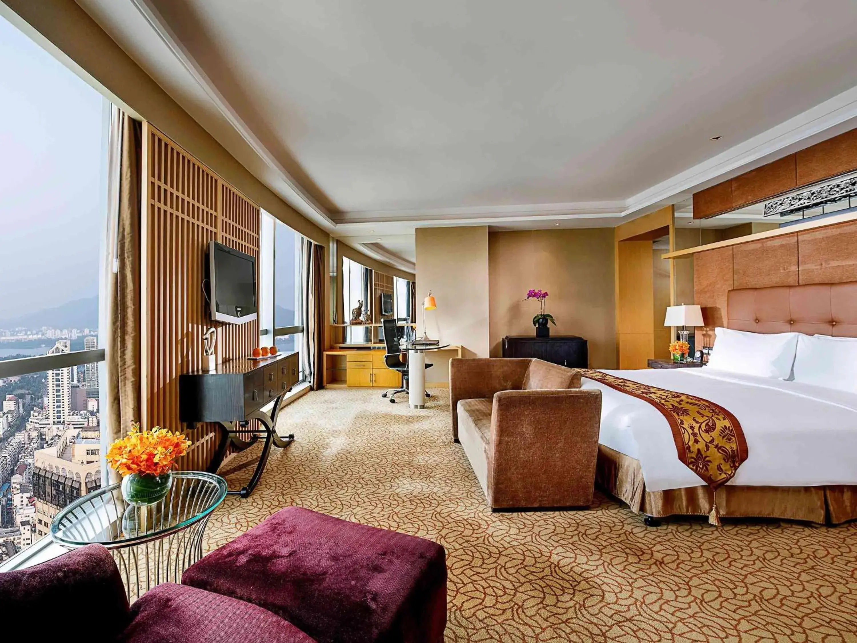 Photo of the whole room in Sofitel Nanjing Galaxy