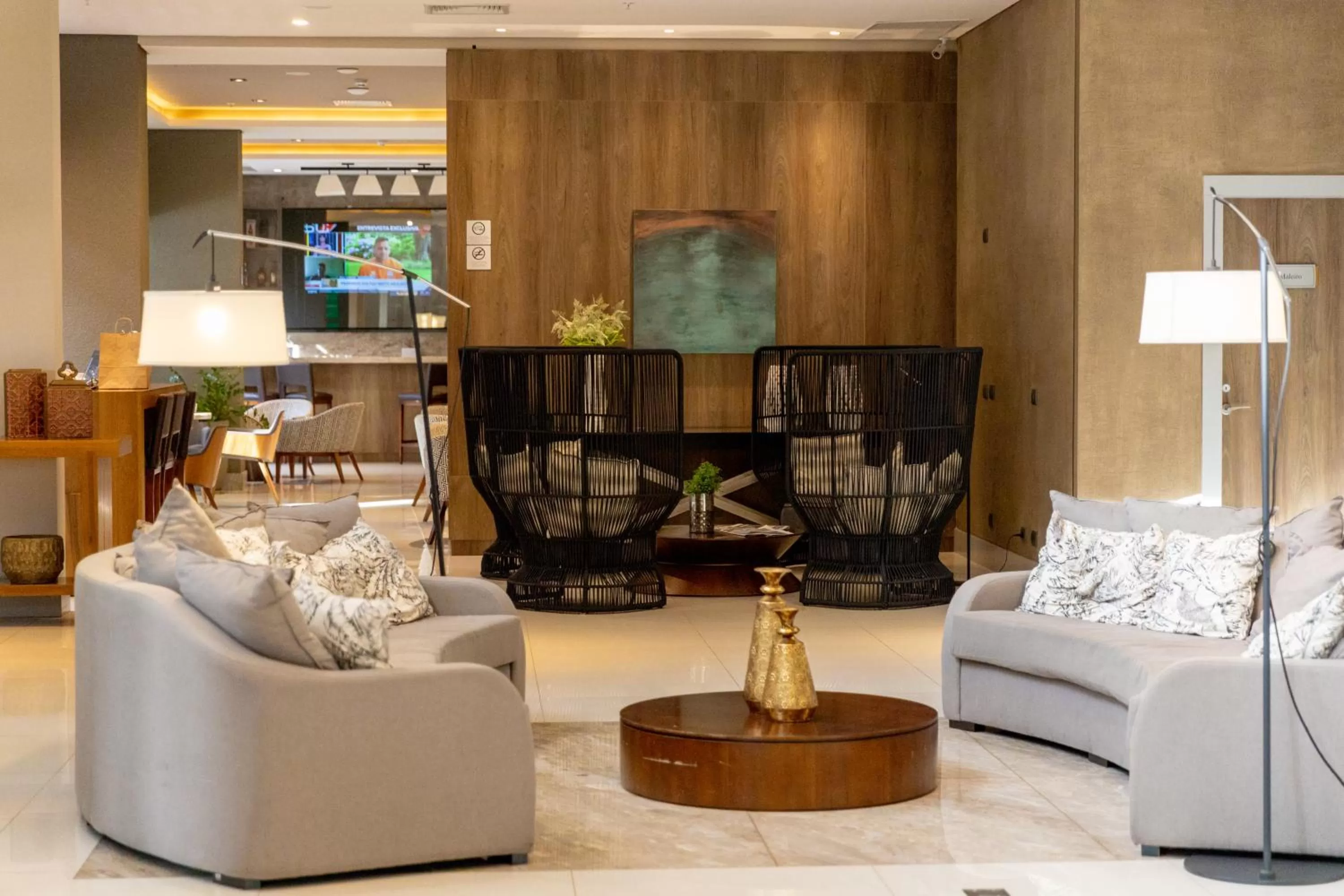 Seating area in JL Hotel by Bourbon