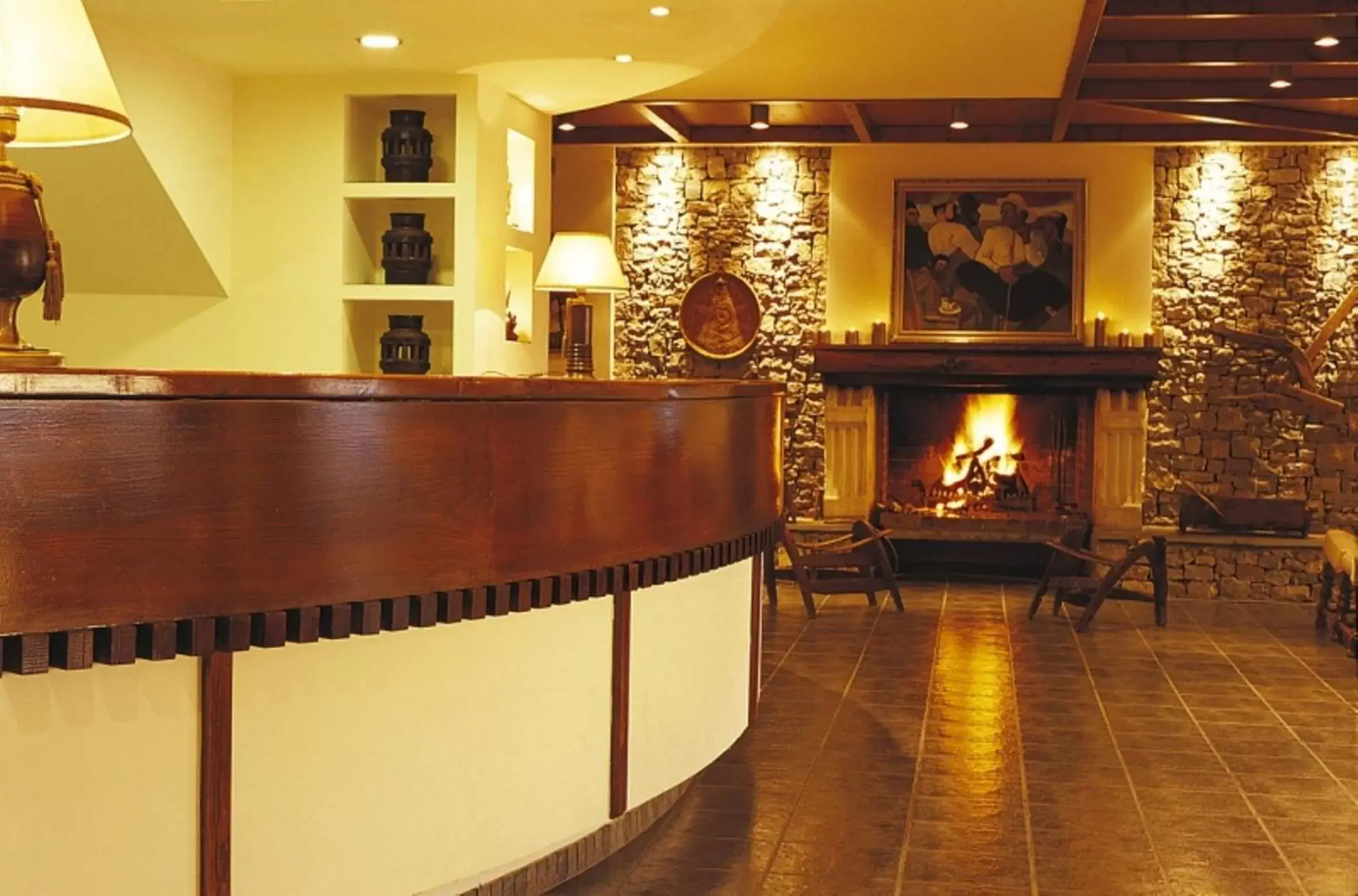 Lobby or reception in Domotel Anemolia Mountain Resort
