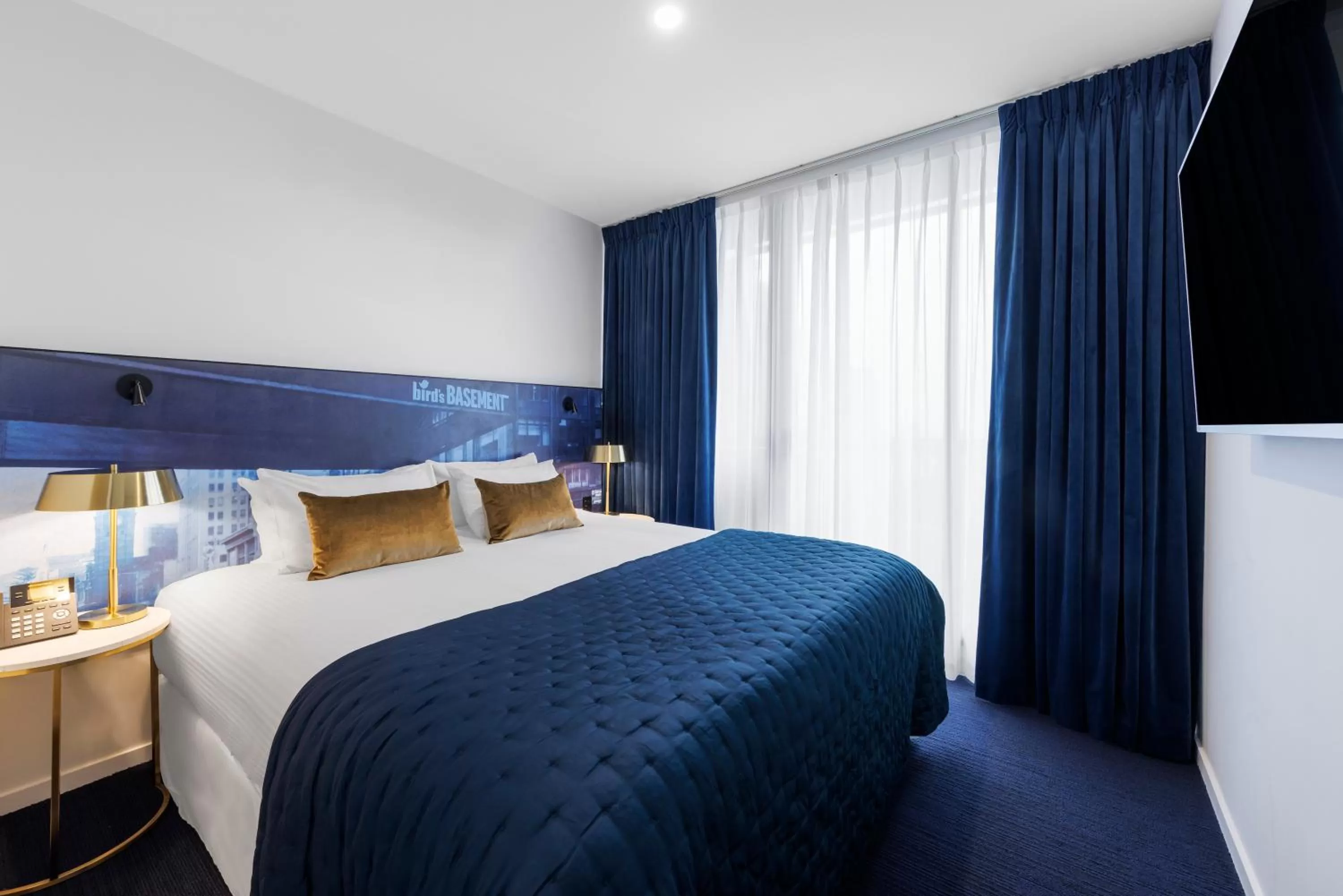 Bed in Avani Melbourne Jazz Corner Residences
