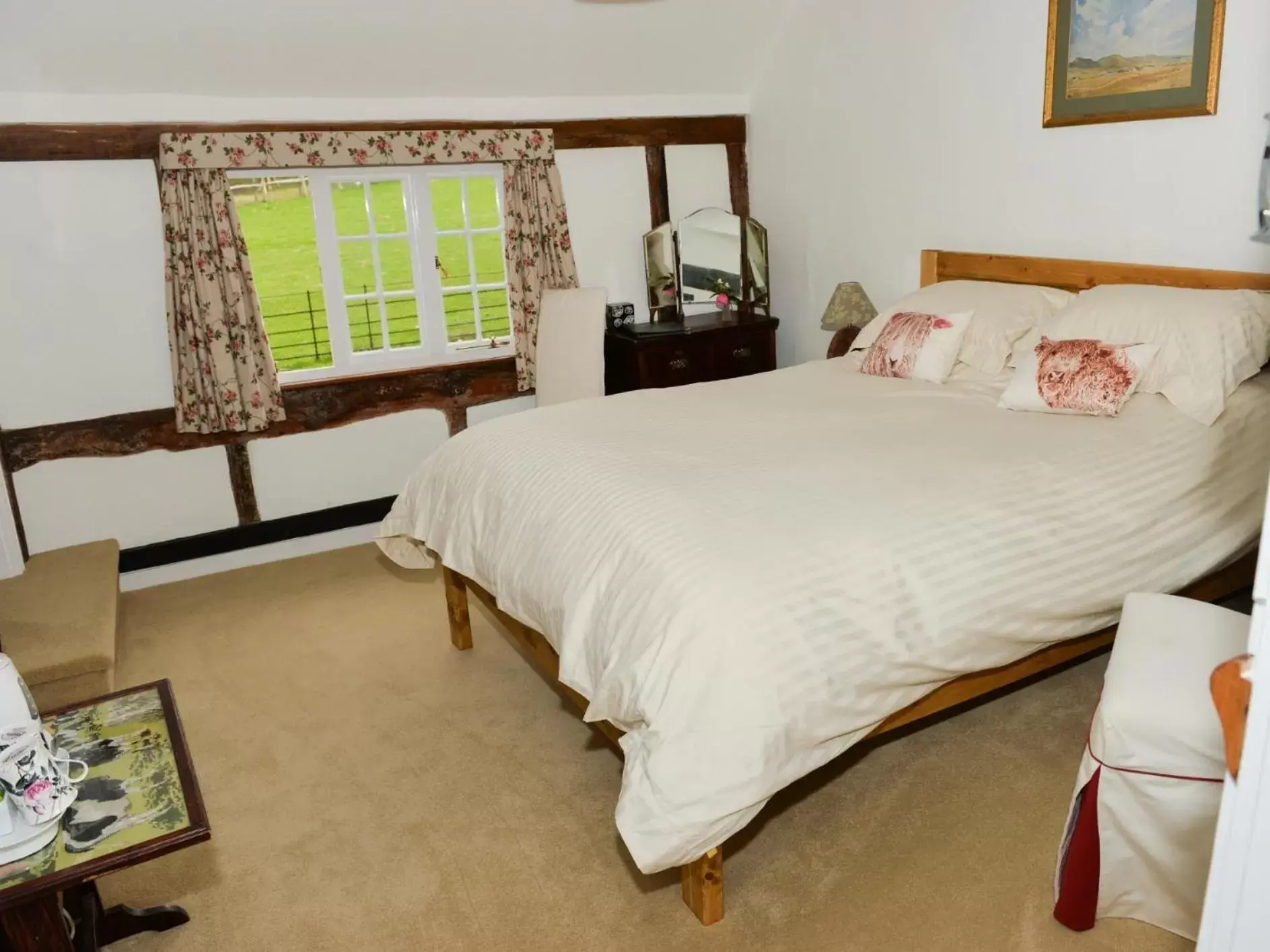 Bedroom, Bed in Twyford Farm B&B