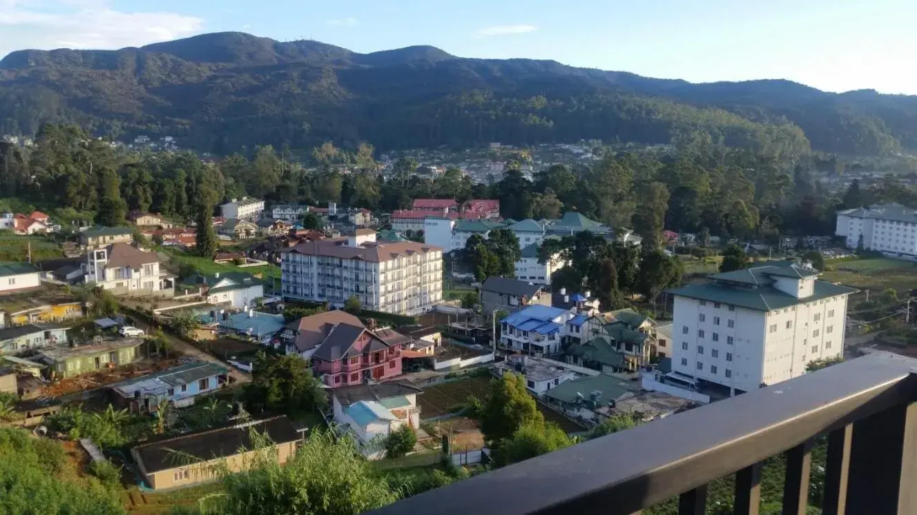 Bird's-eye View in Villa De Roshe