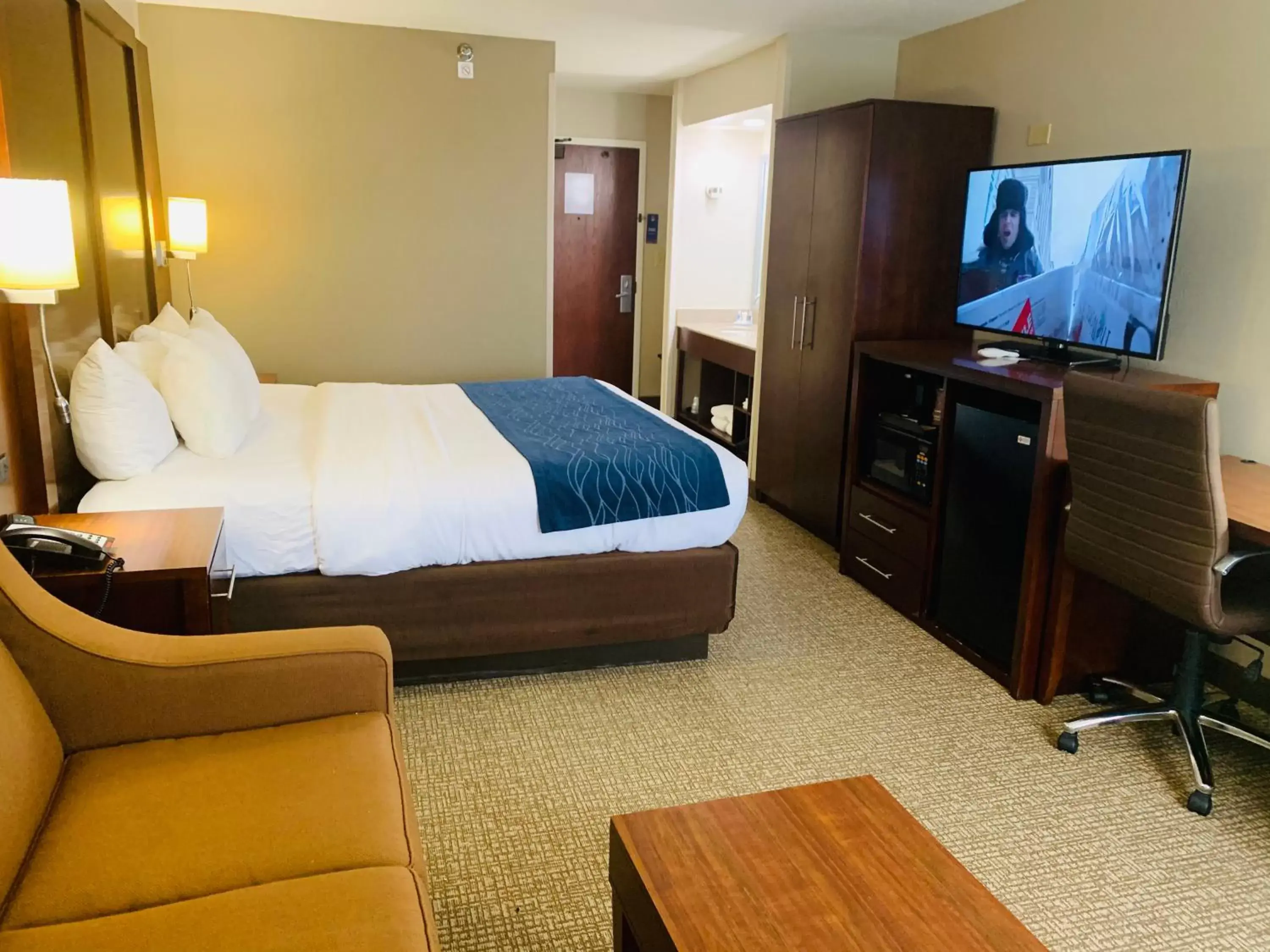 Bed in Comfort Inn & Suites Conway